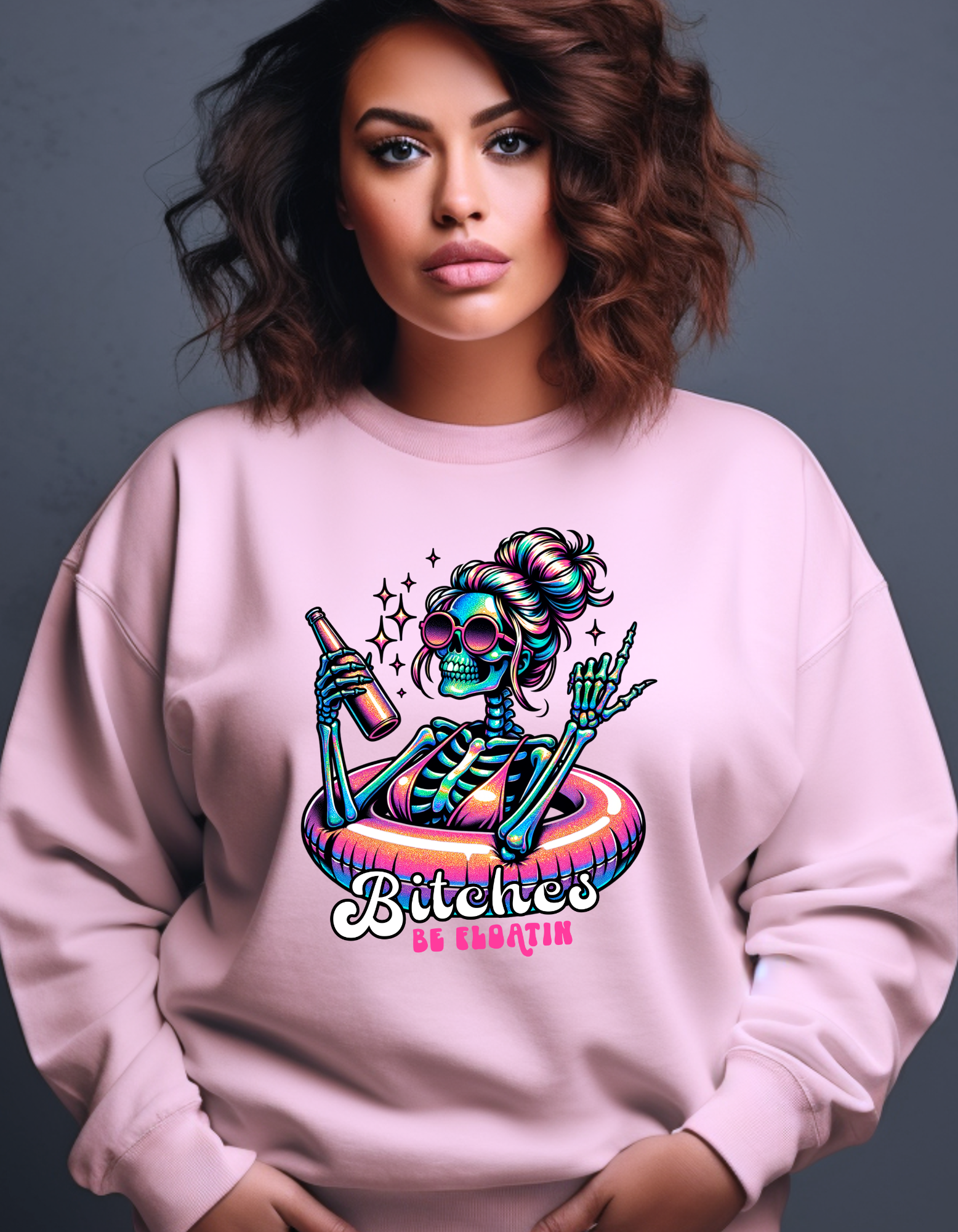 Bitches be Floatin Unisex Sweatshirt