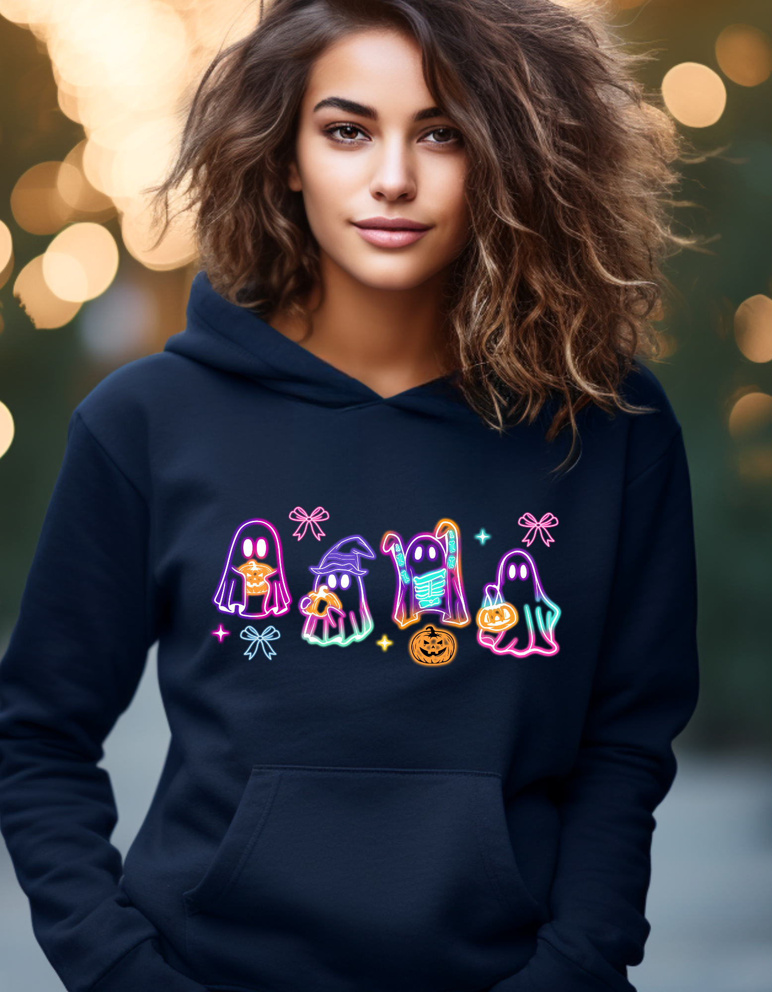 Neon Ghosts Unisex Hoodie