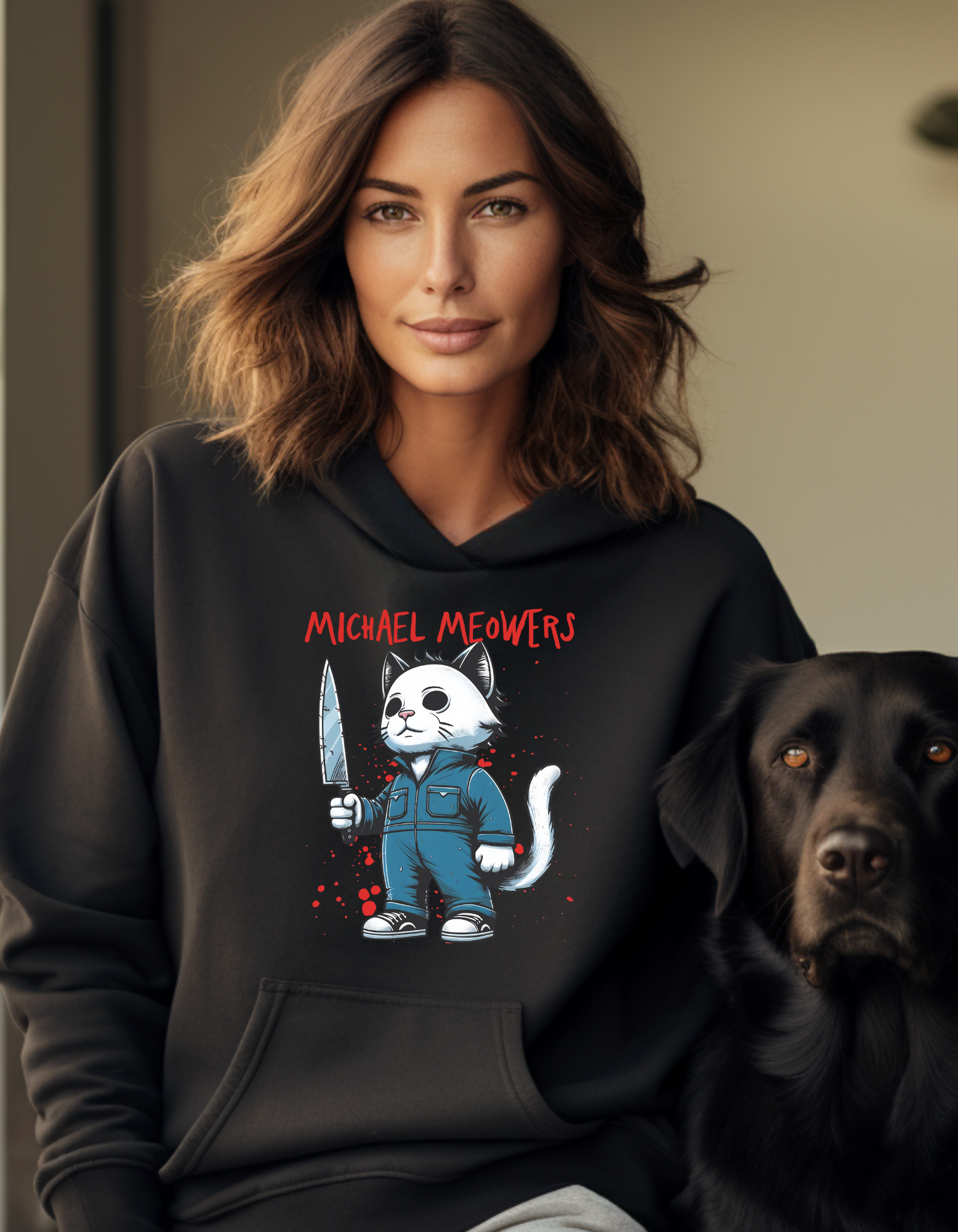 Michael Meowers Unisex Hoodie