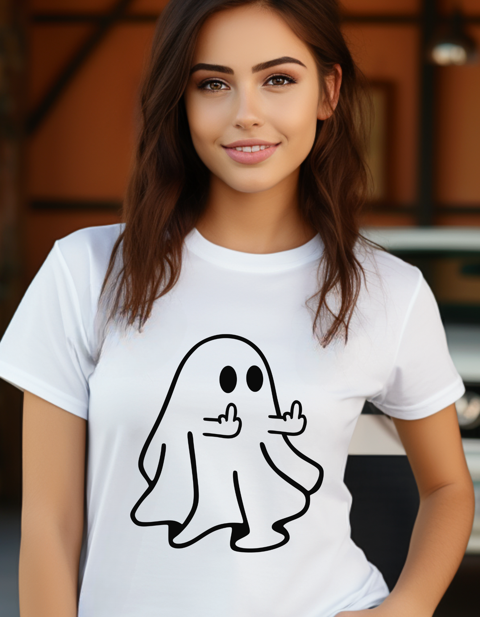 Attitude Ghost Unisex Tee