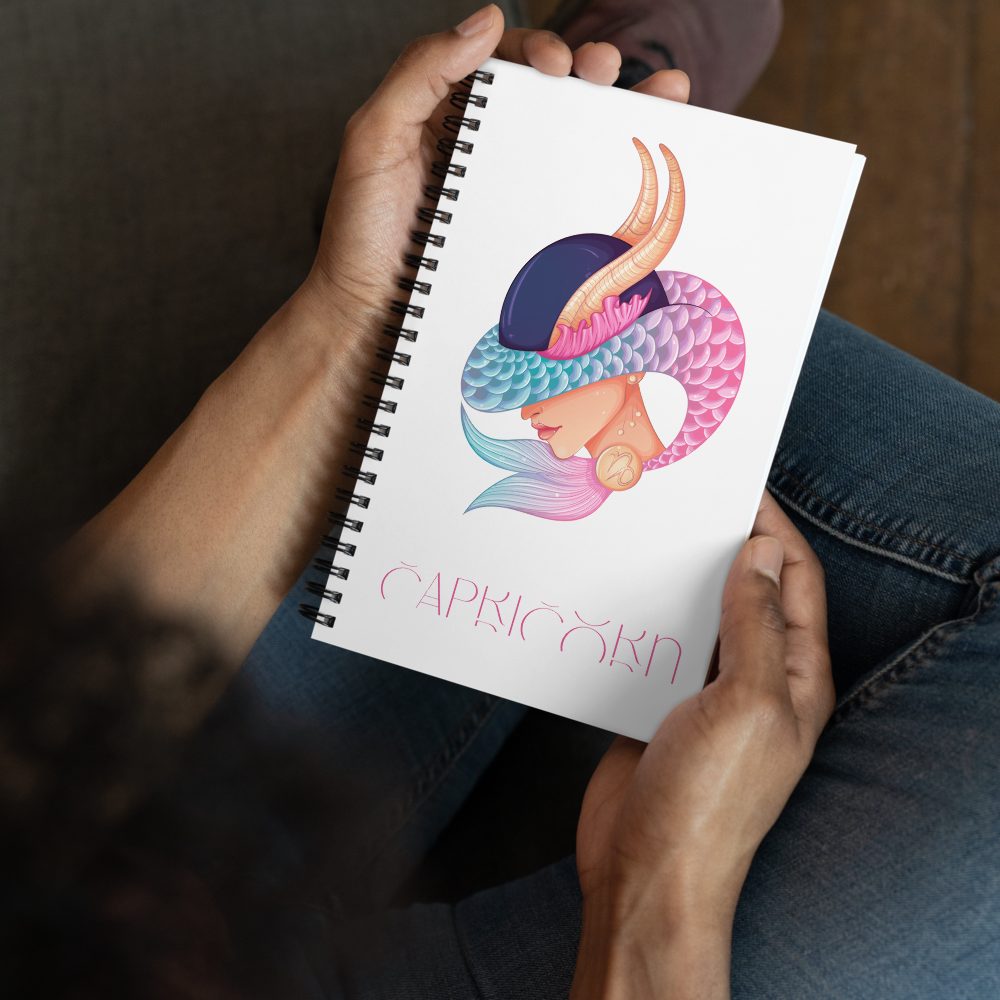 Capricorn Spiral Notebook