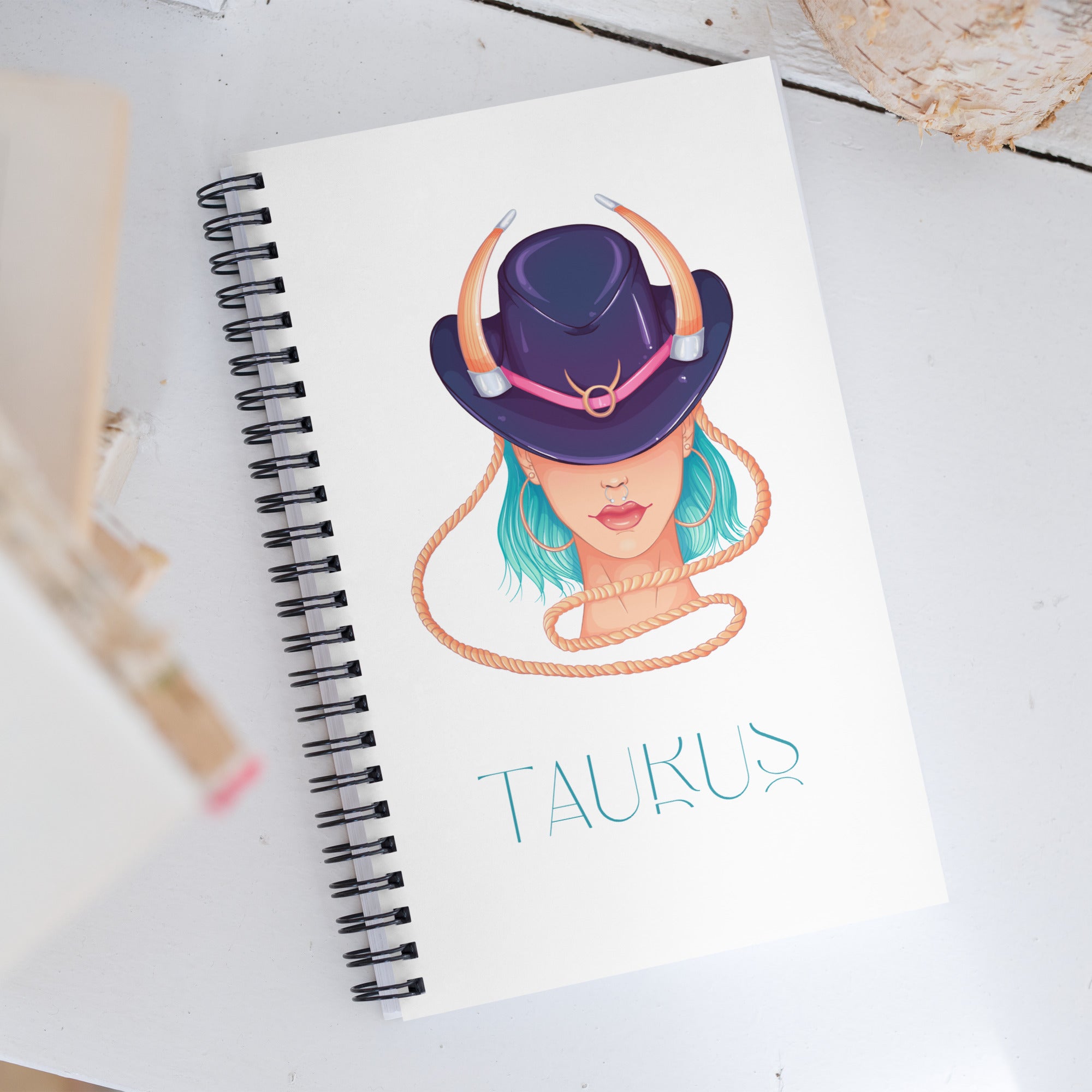 Taurus Spiral Notebook