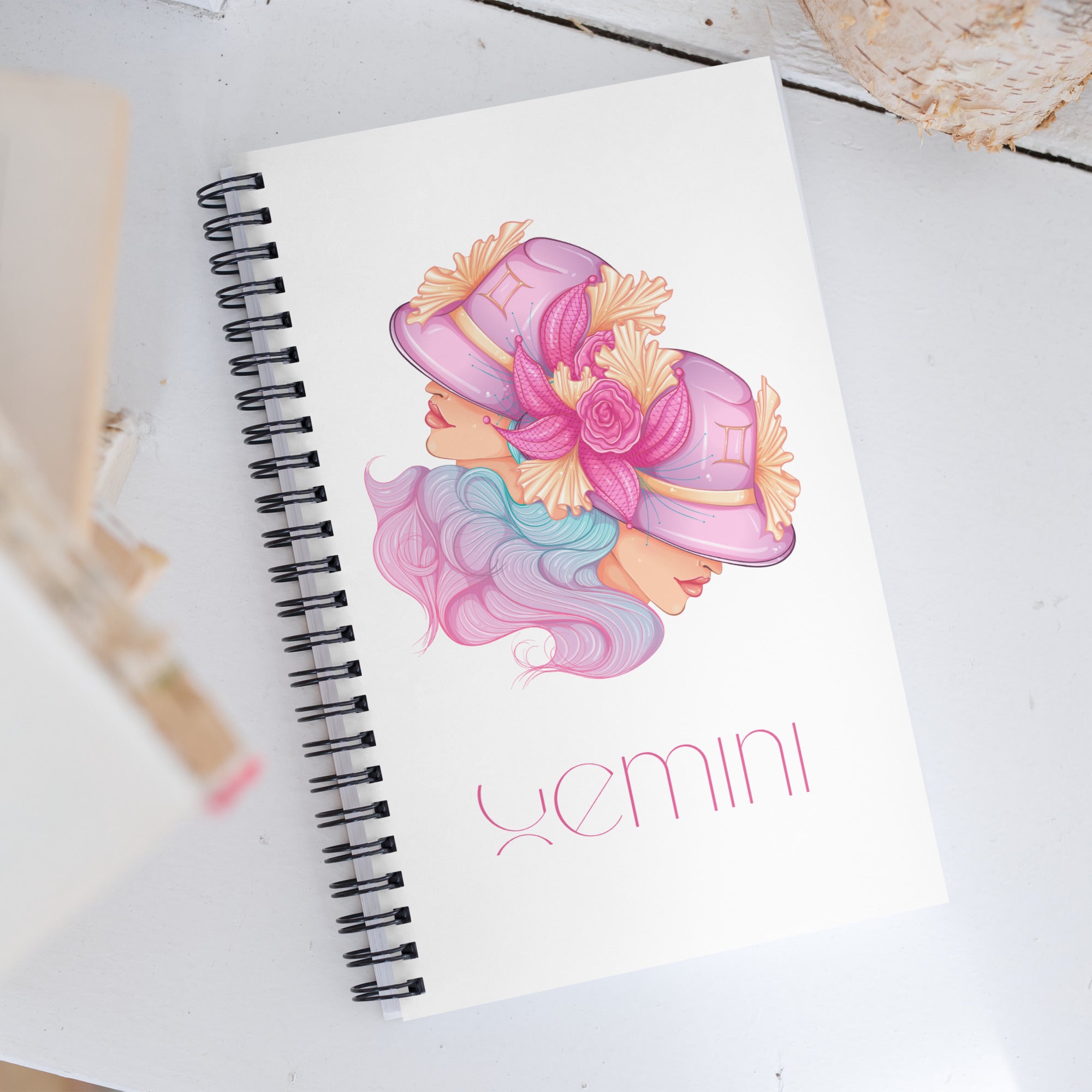 Gemini Spiral Notebook