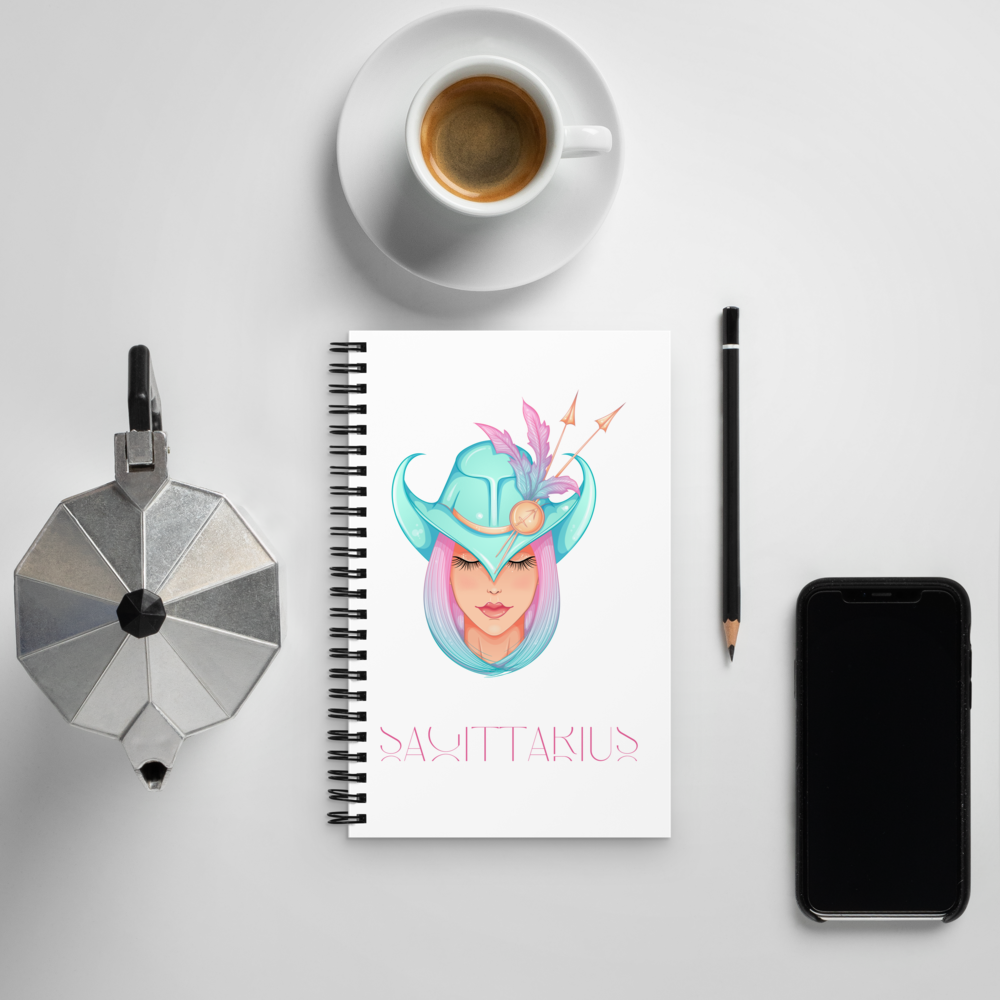 Sagittarius Spiral Notebook