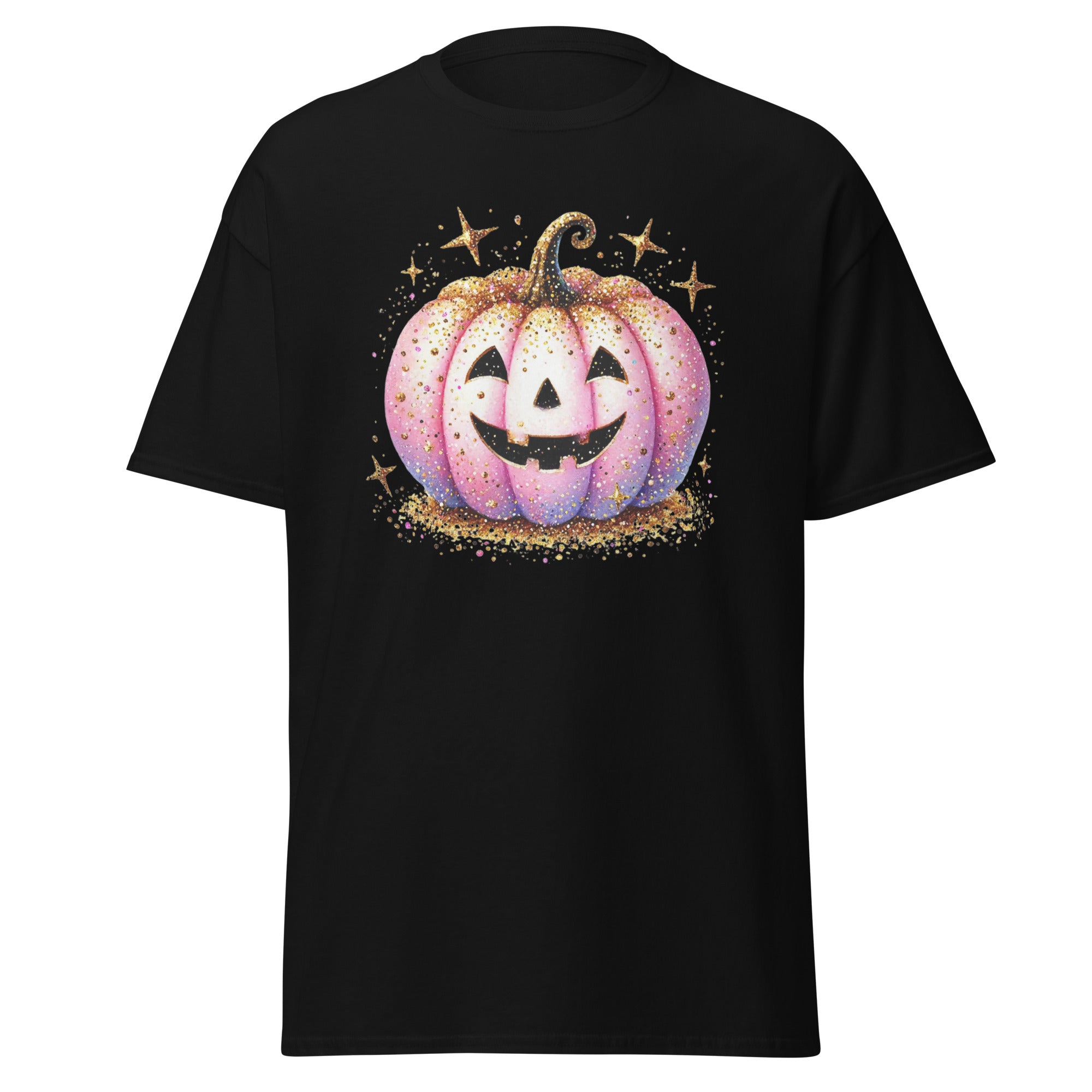 Glitter Pumpkin Unisex Tee