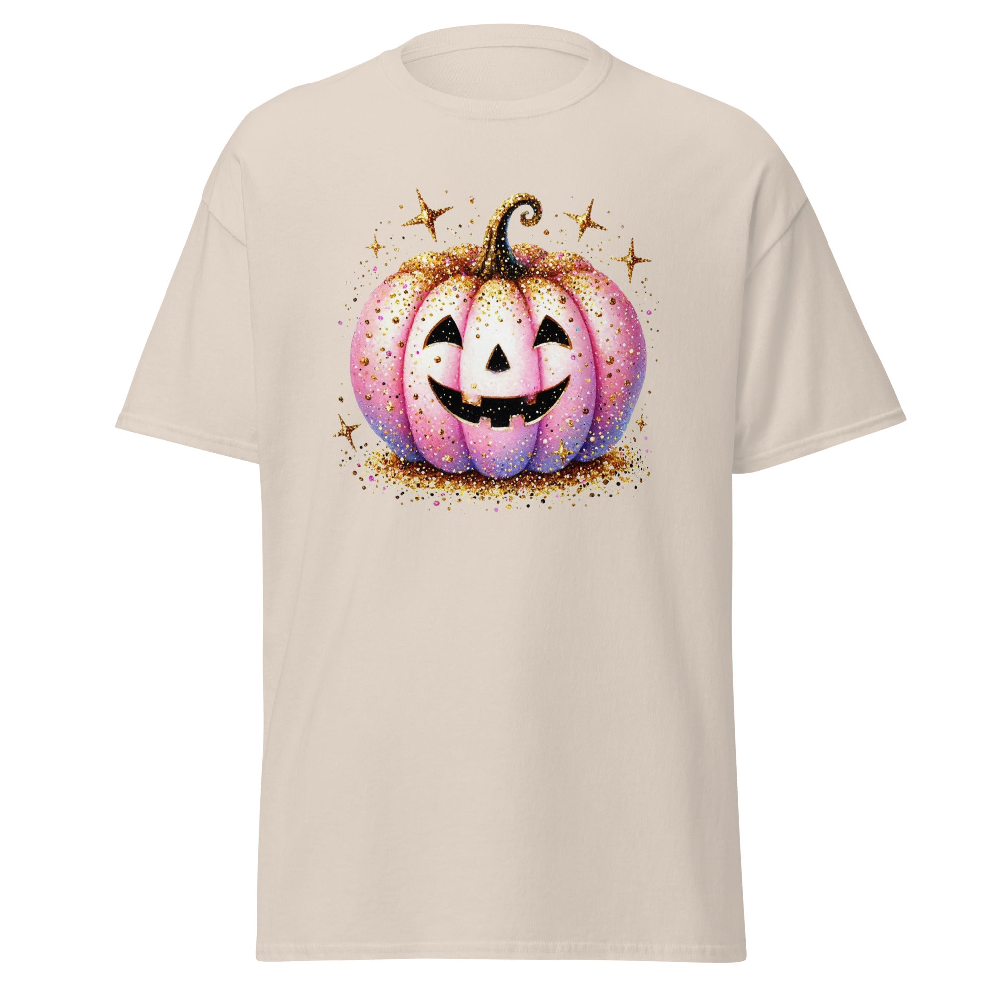 Glitter Pumpkin Unisex Tee