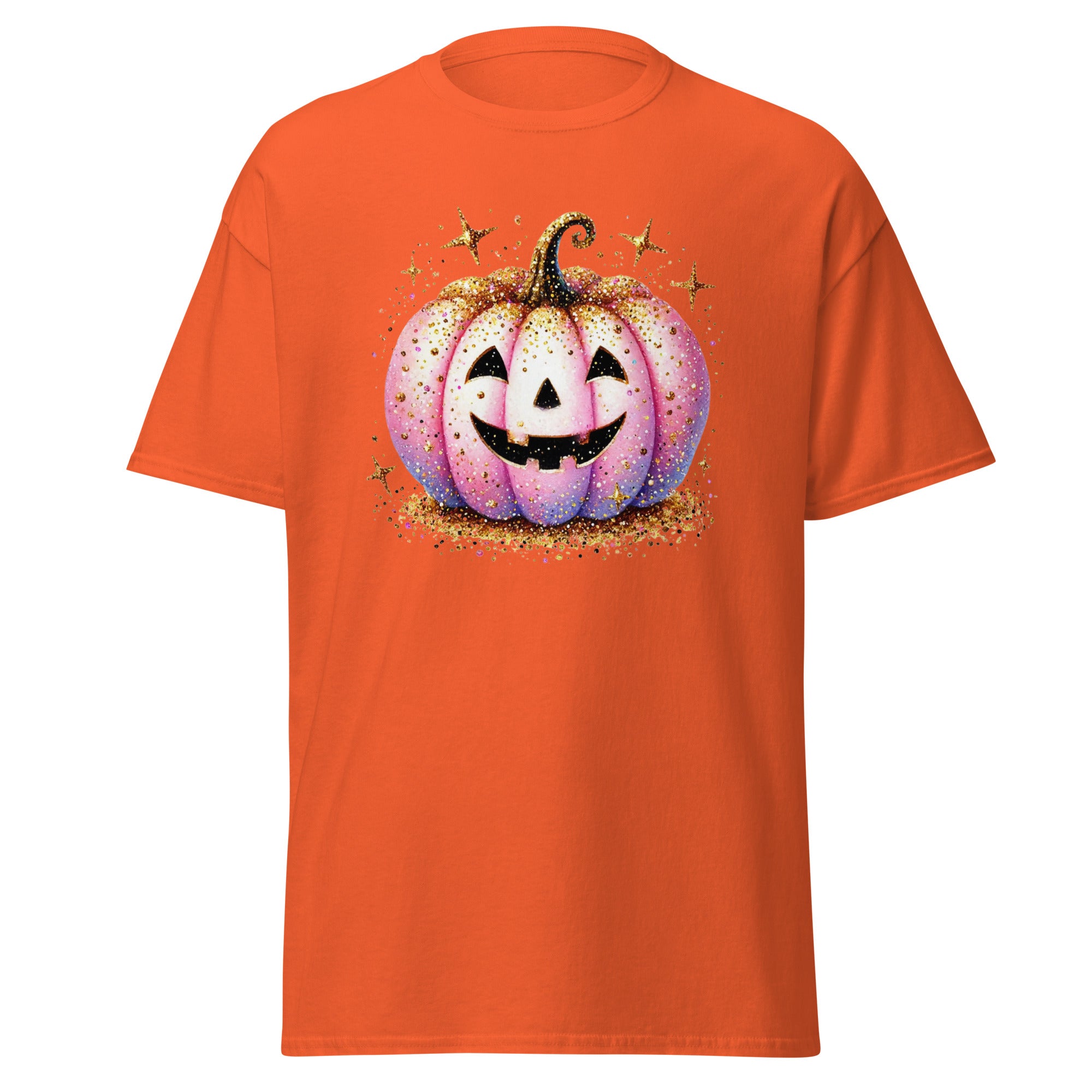 Glitter Pumpkin Unisex Tee