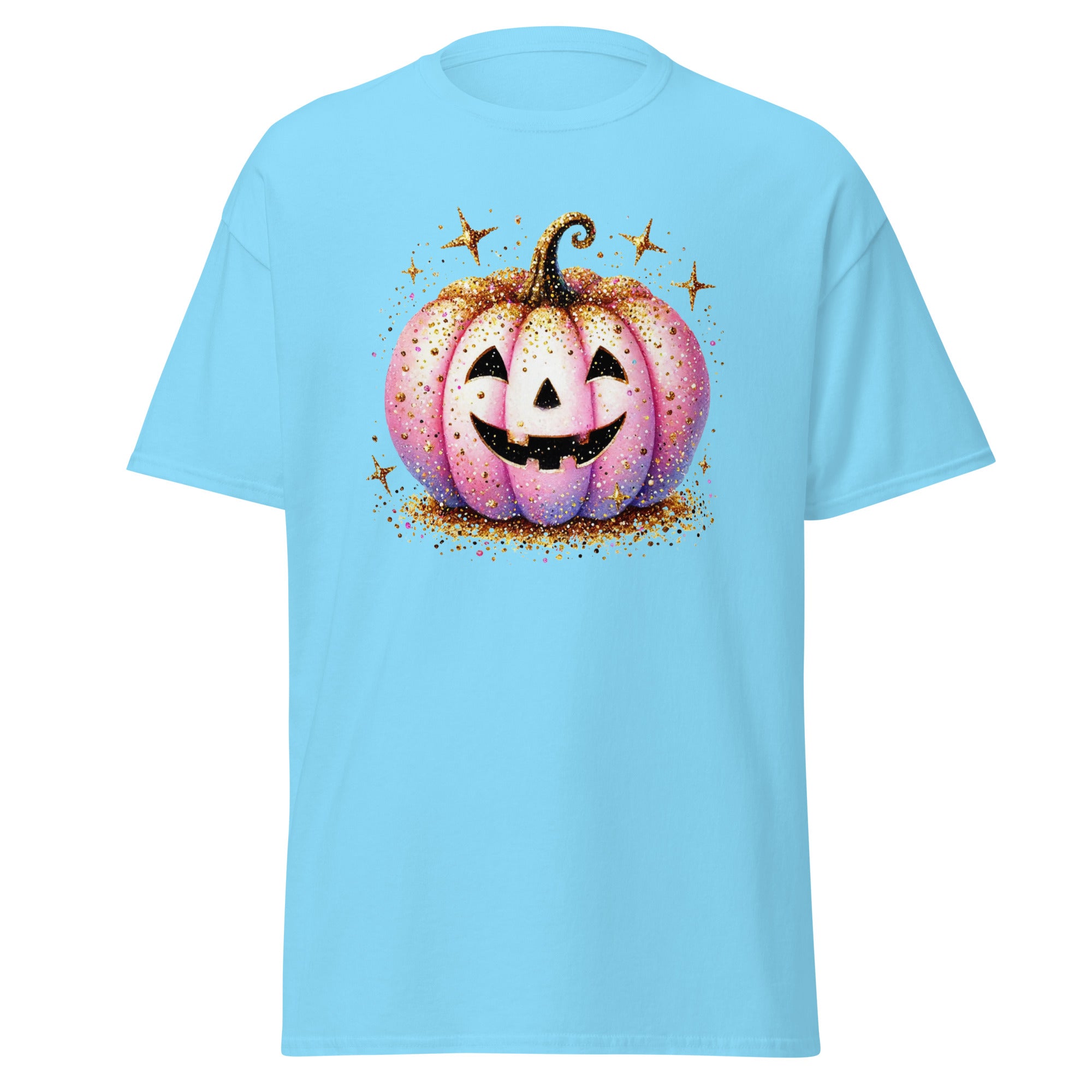 Glitter Pumpkin Unisex Tee