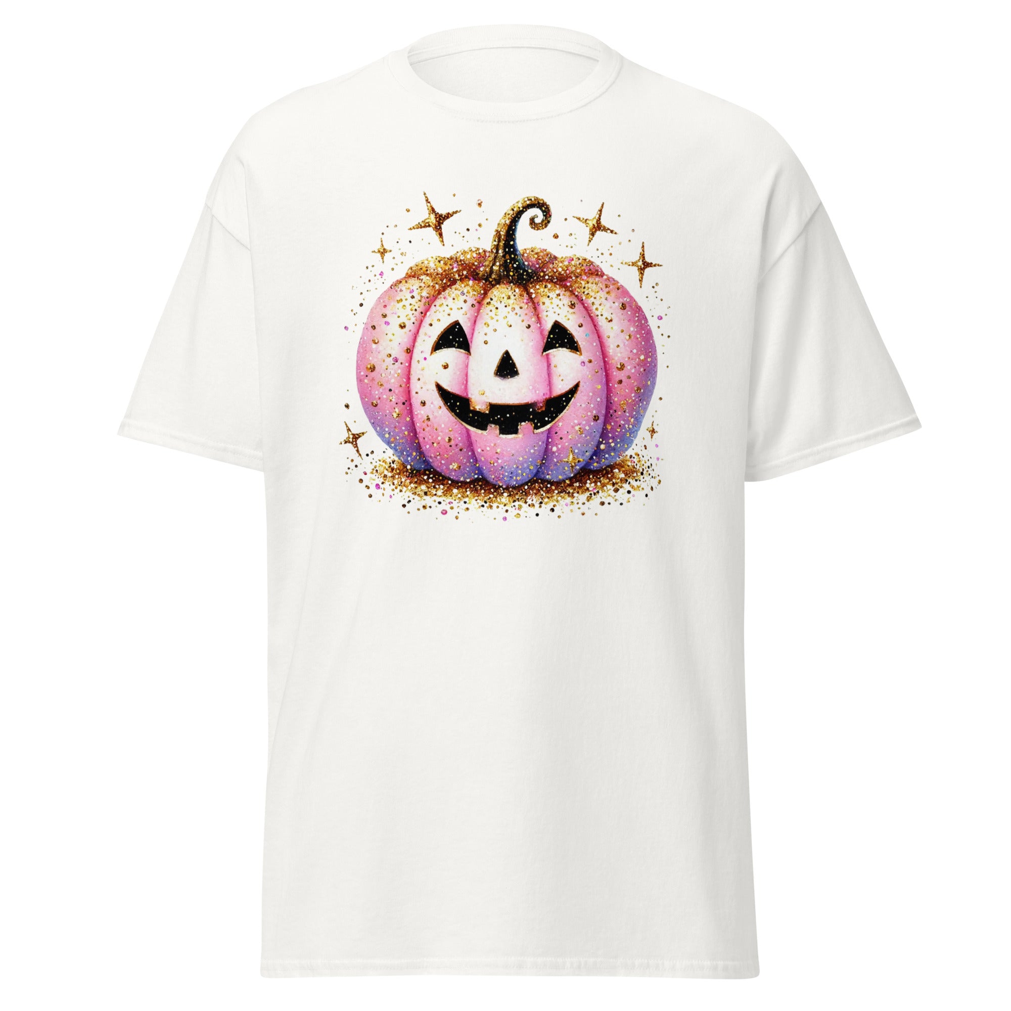 Glitter Pumpkin Unisex Tee