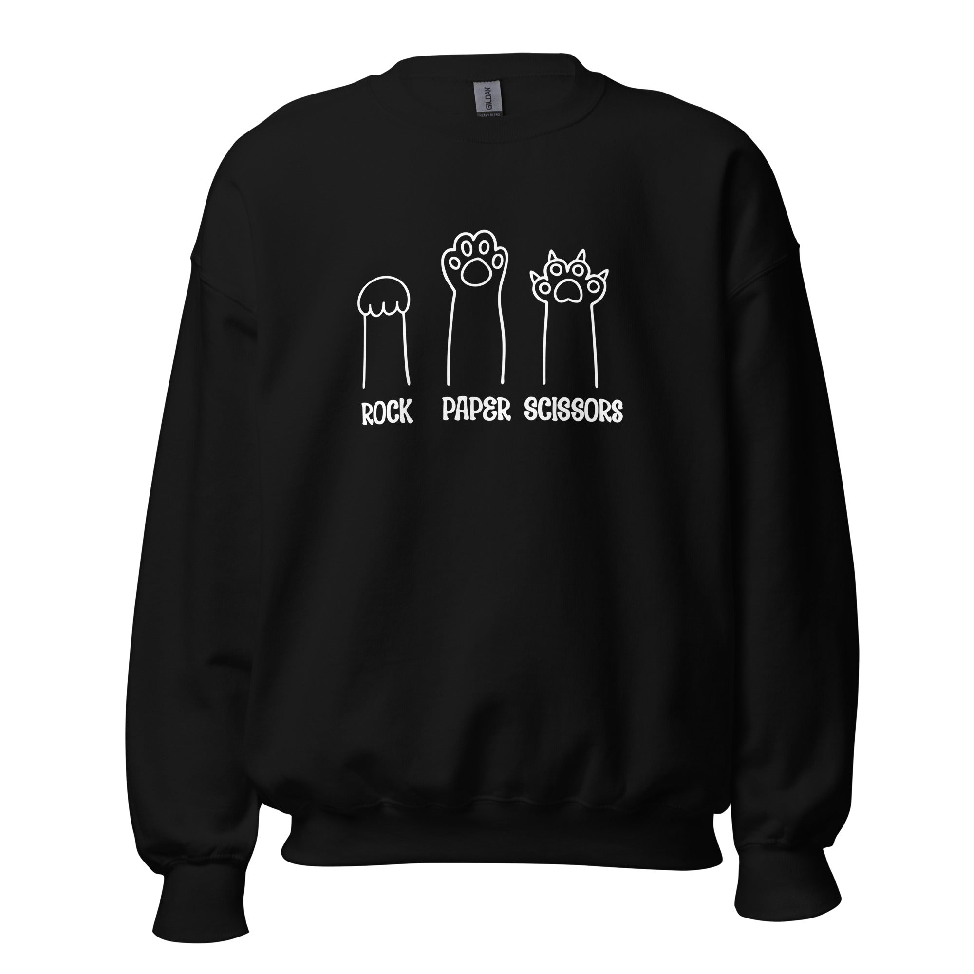 Rock, Paper, Scissors Unisex Sweatshirt