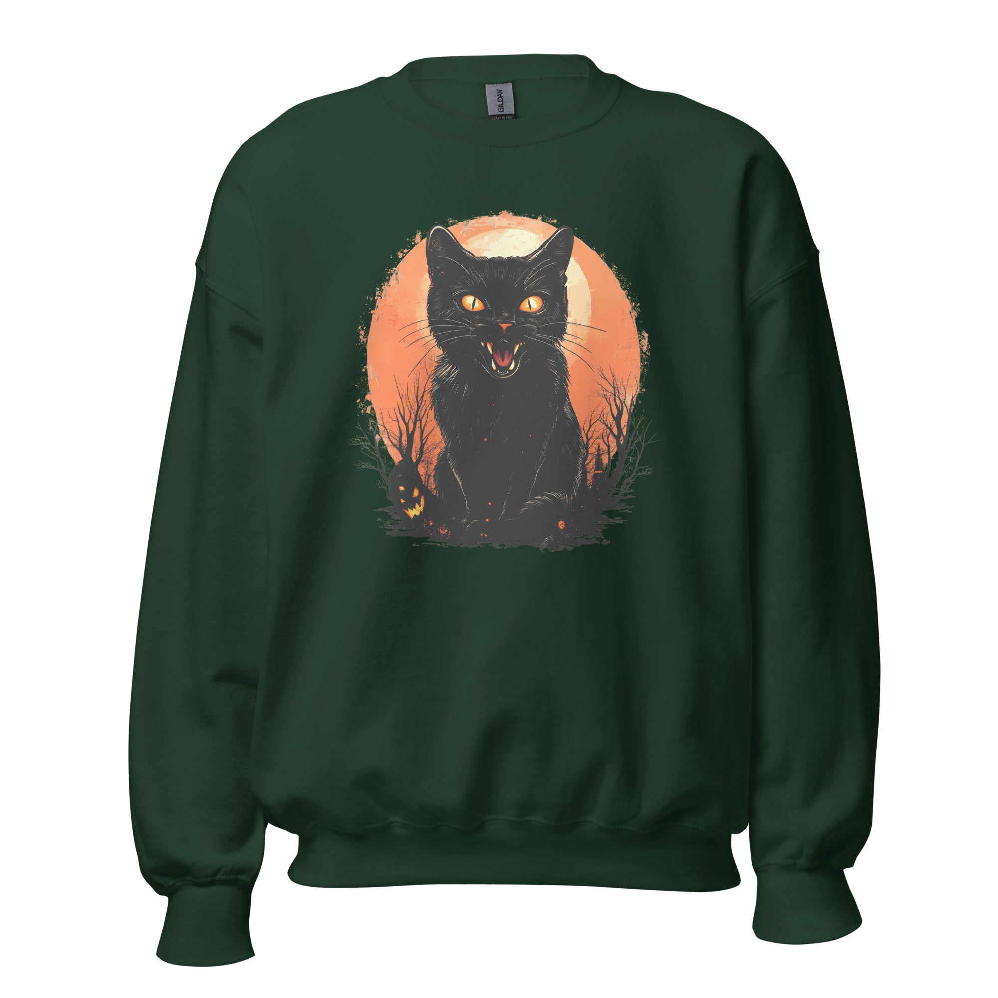 Black Cat Unisex Sweatshirt