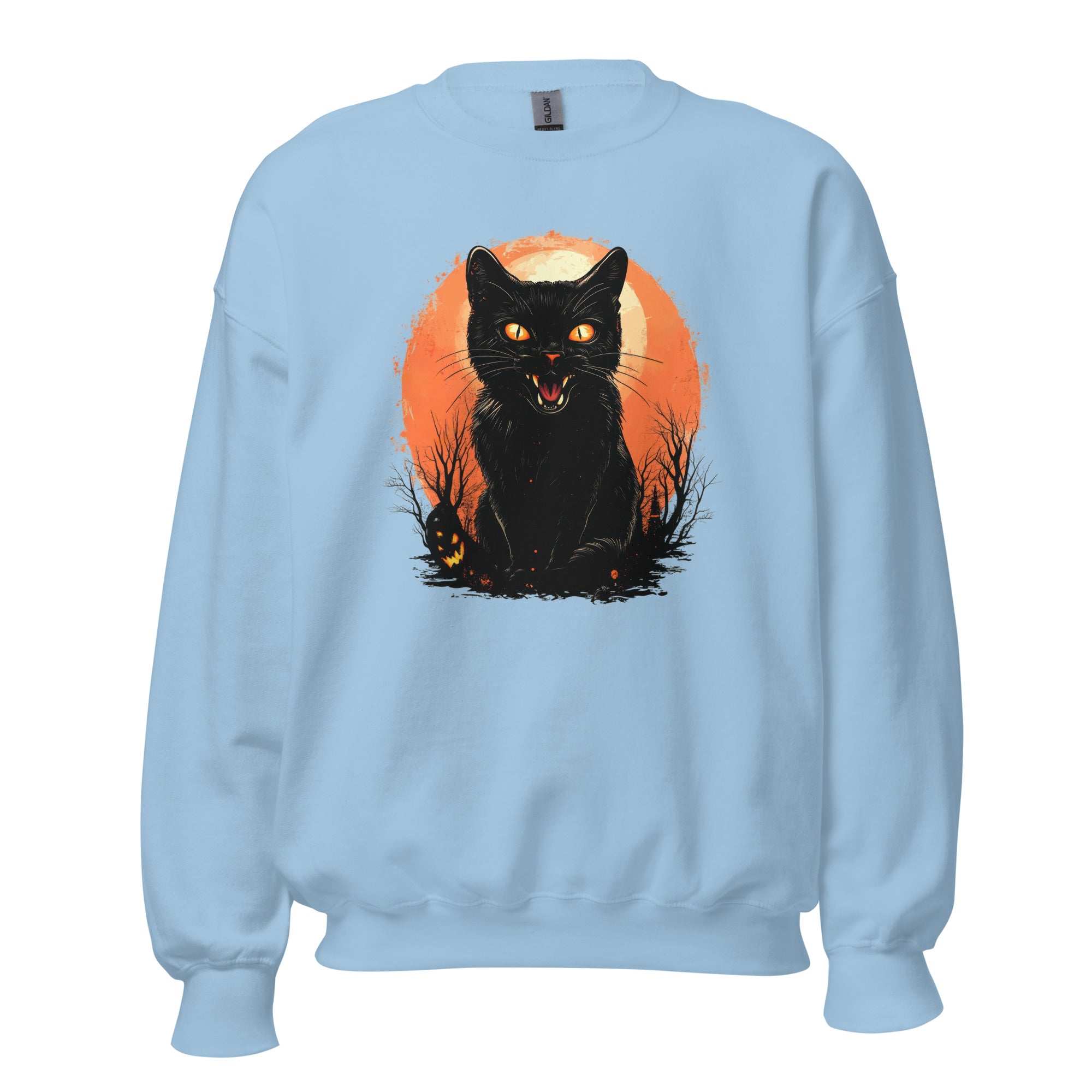 Black Cat Unisex Sweatshirt