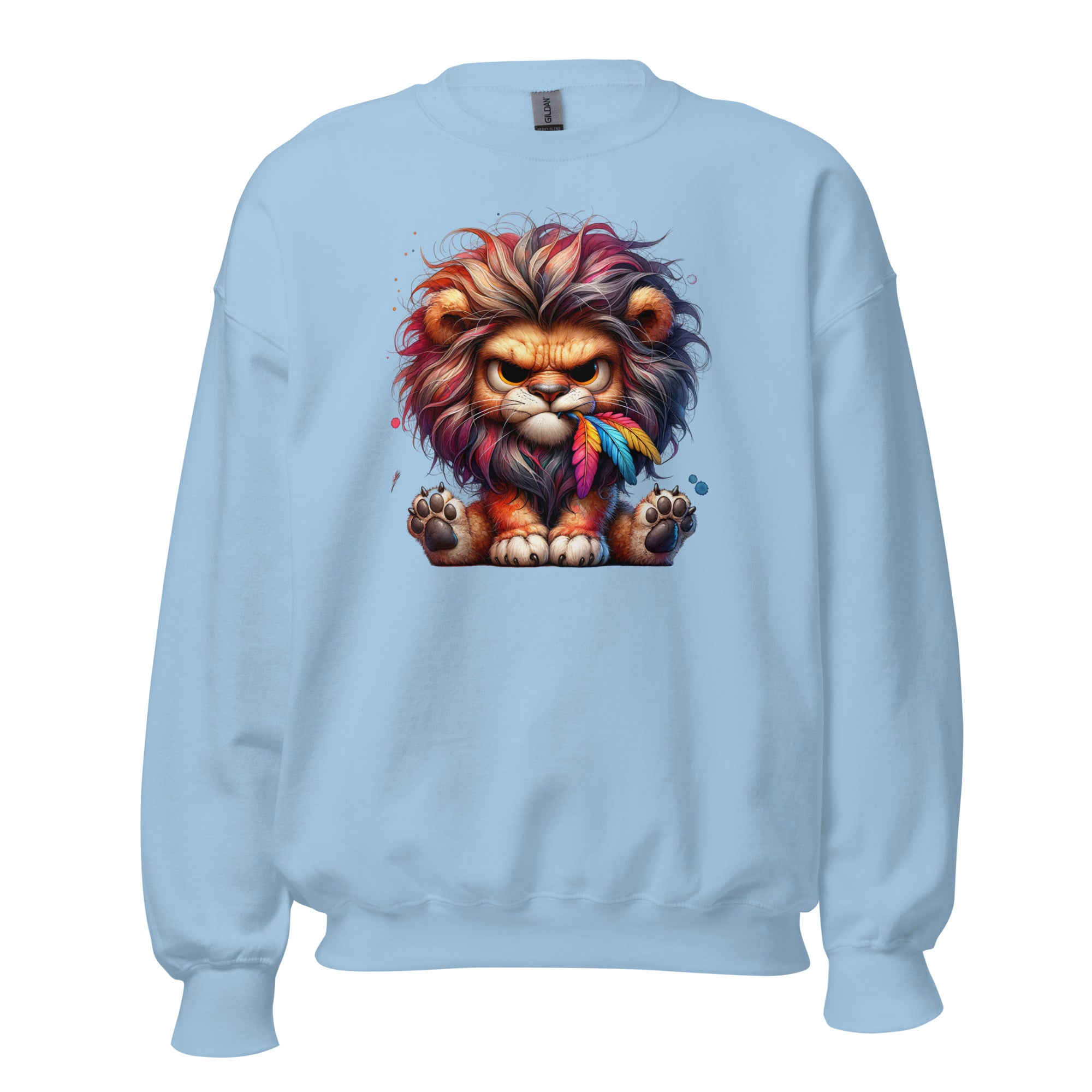 Angry Lion Unisex Sweatshirt