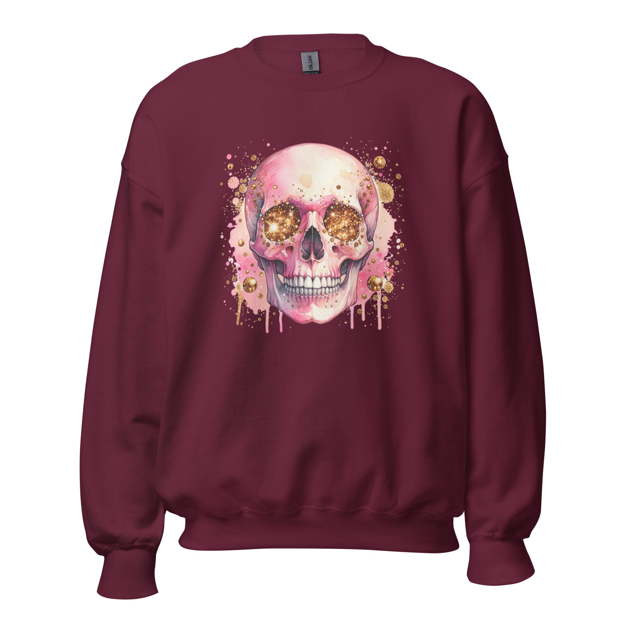 Pink Skull Unisex Sweatshirt