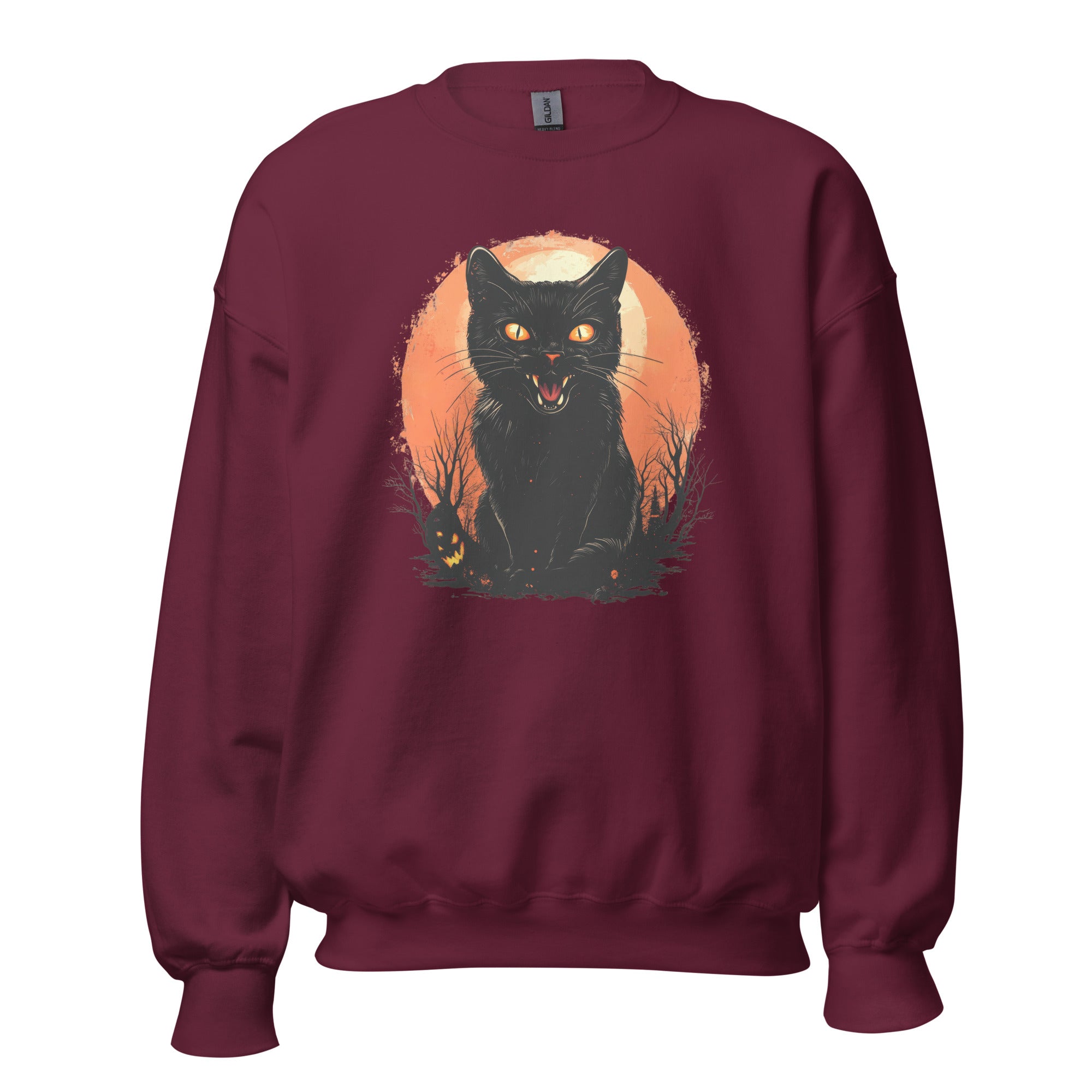 Black Cat Unisex Sweatshirt