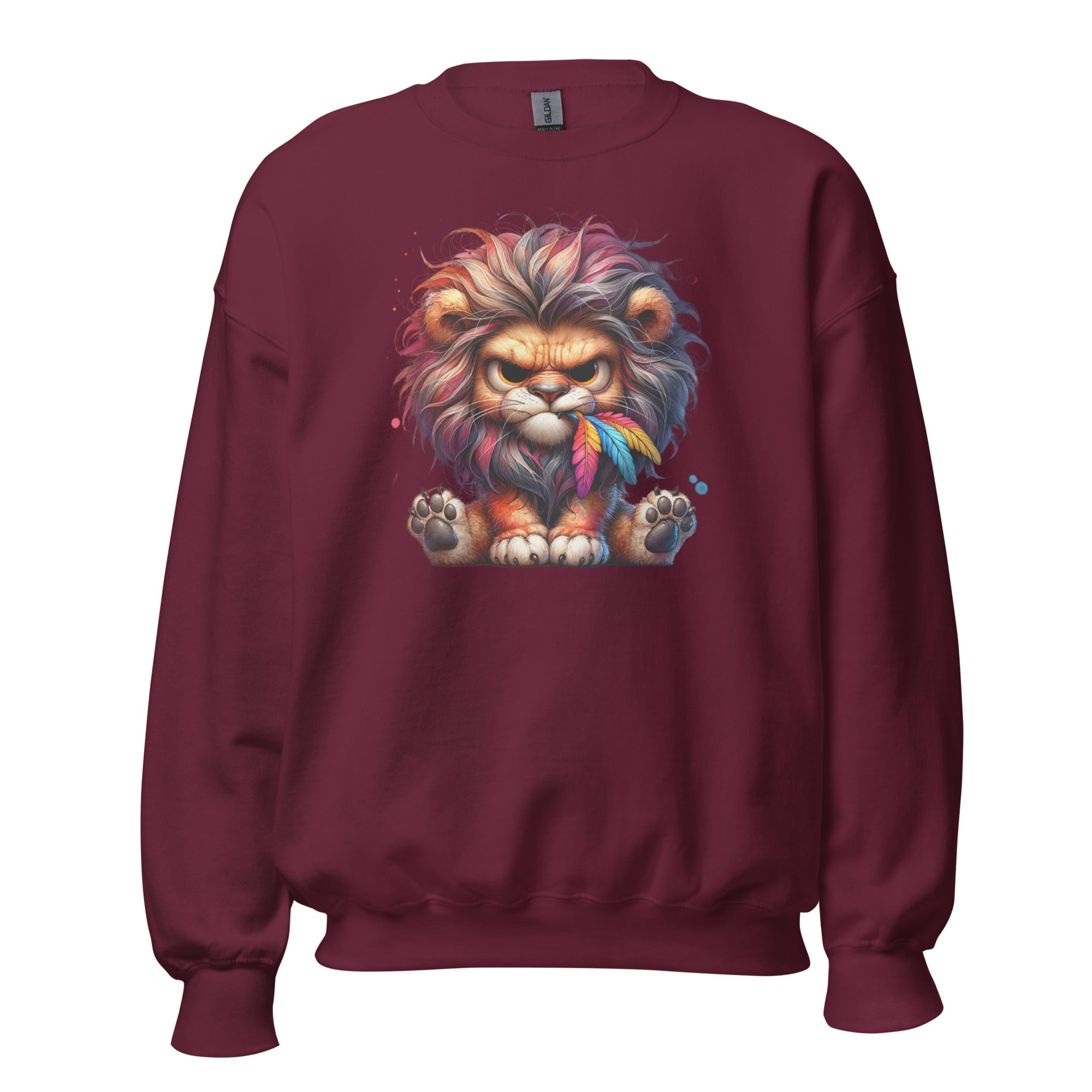 Angry Lion Unisex Sweatshirt