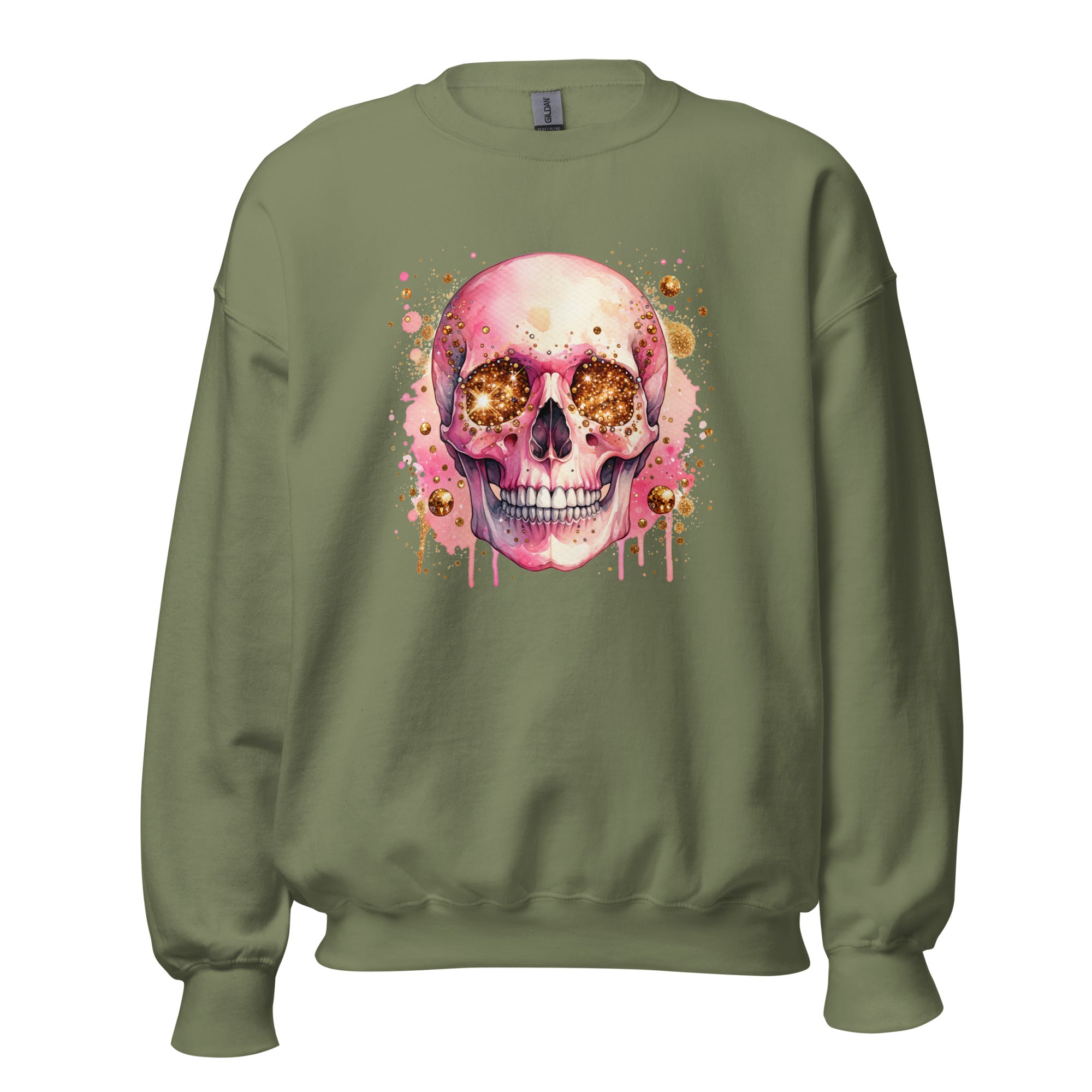 Pink Skull Unisex Sweatshirt