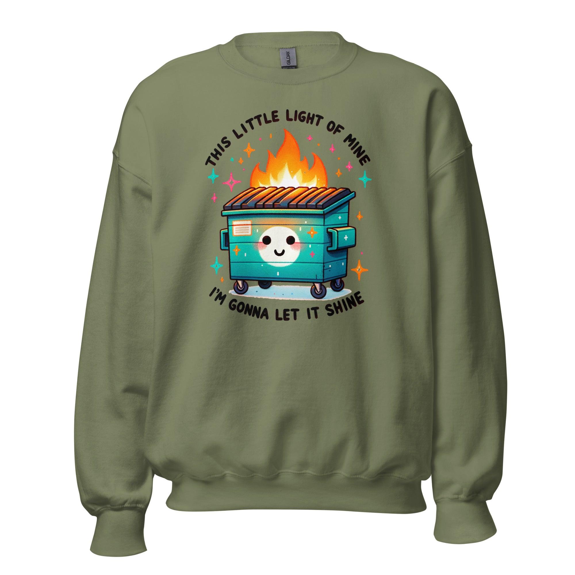 Dumpster Fire Unisex Sweatshirt