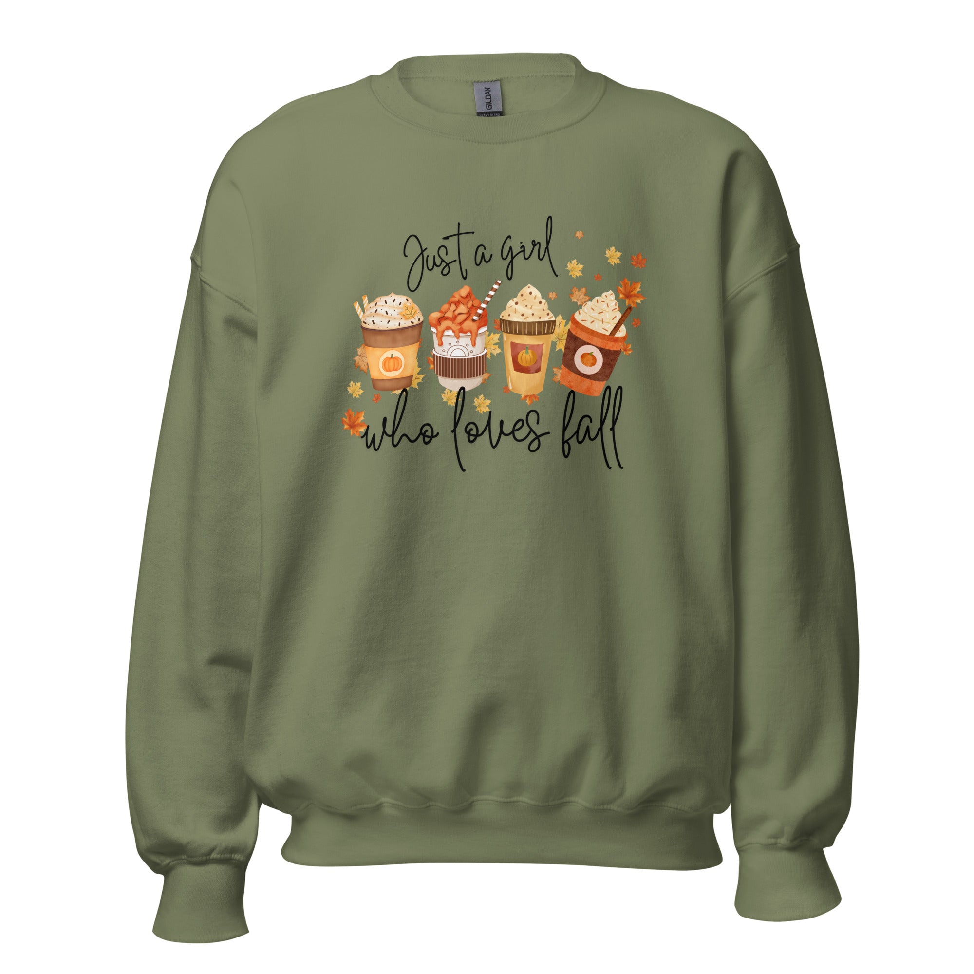 A Girl Who Loves Fall Unisex Sweatshirt