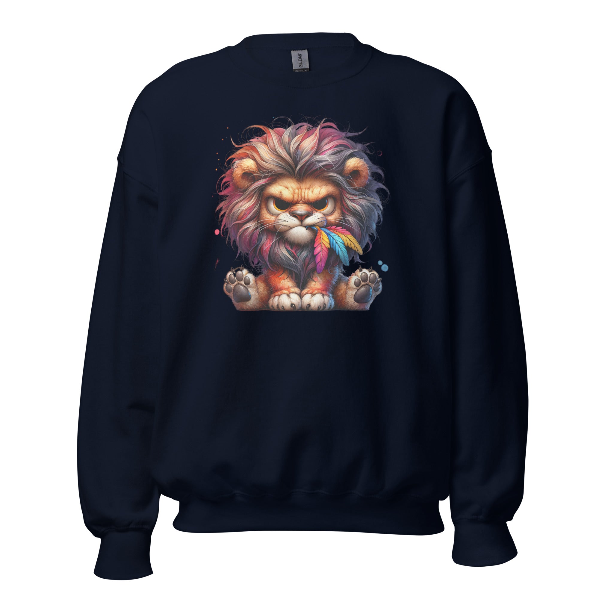 Angry Lion Unisex Sweatshirt