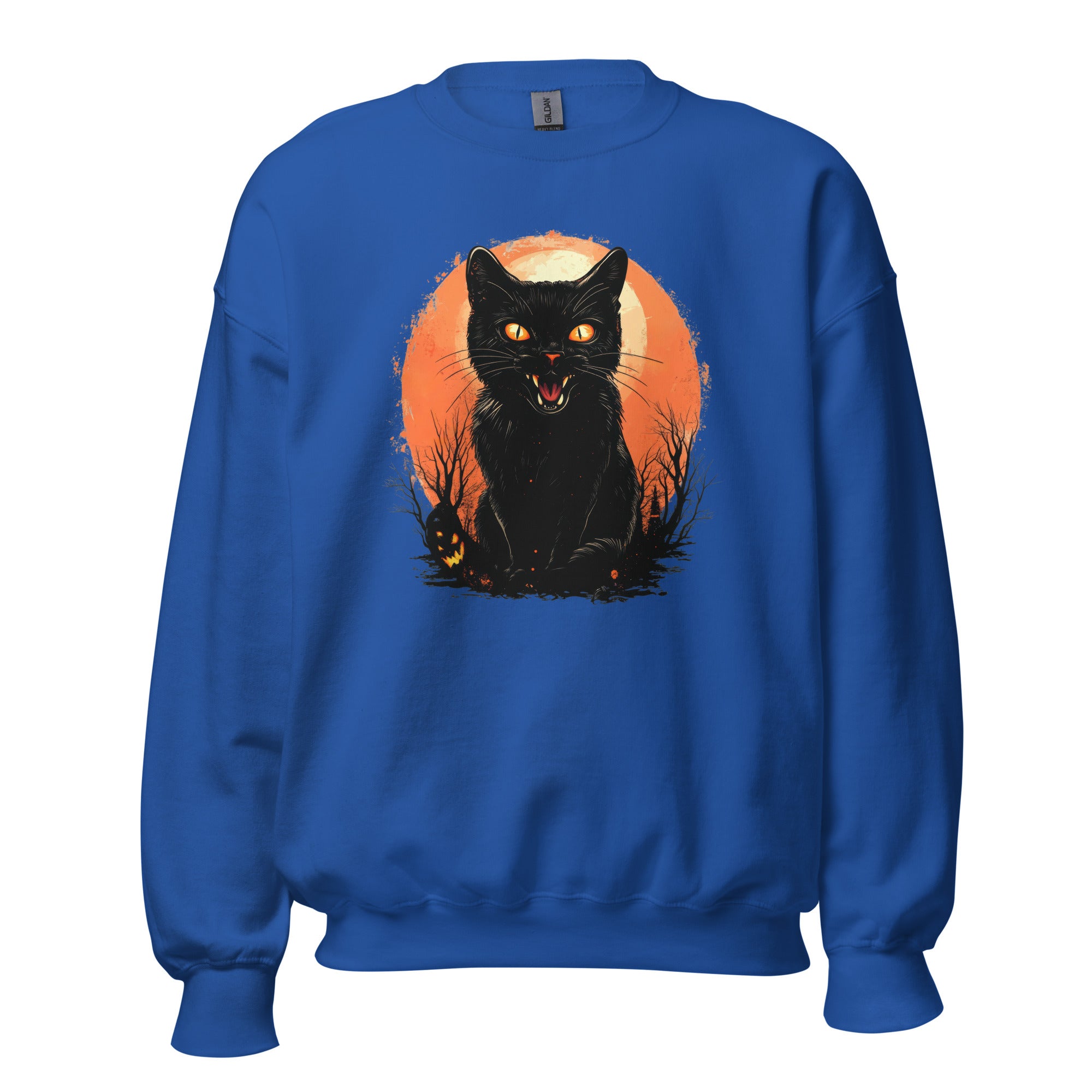 Black Cat Unisex Sweatshirt