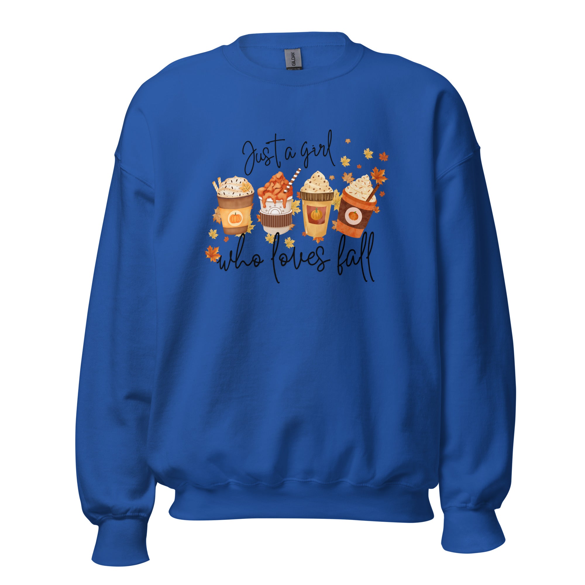 A Girl Who Loves Fall Unisex Sweatshirt