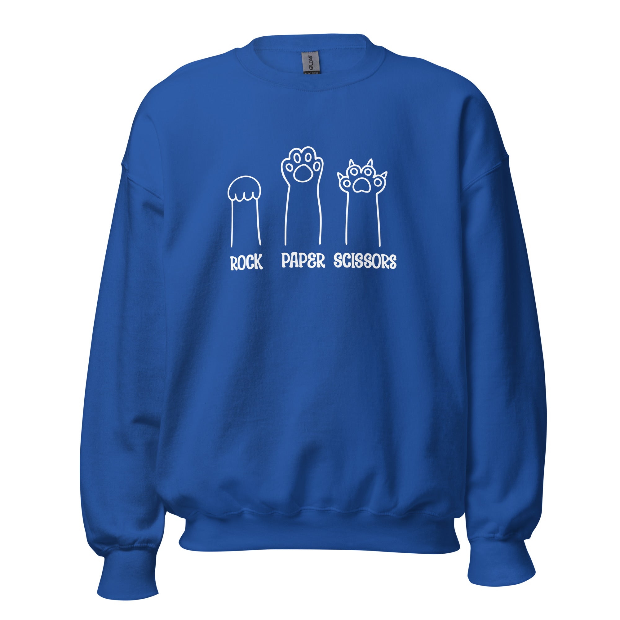 Rock, Paper, Scissors Unisex Sweatshirt