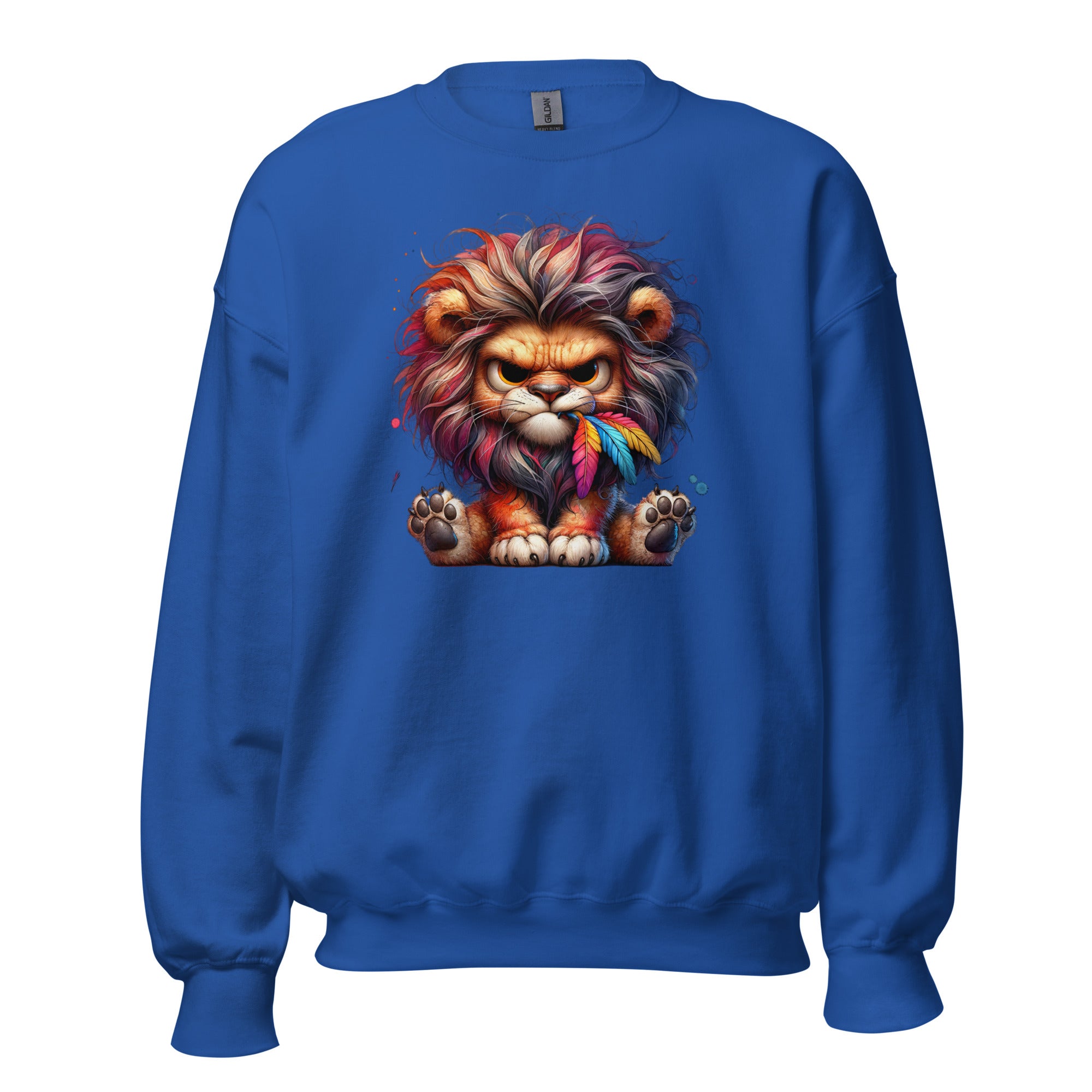 Angry Lion Unisex Sweatshirt