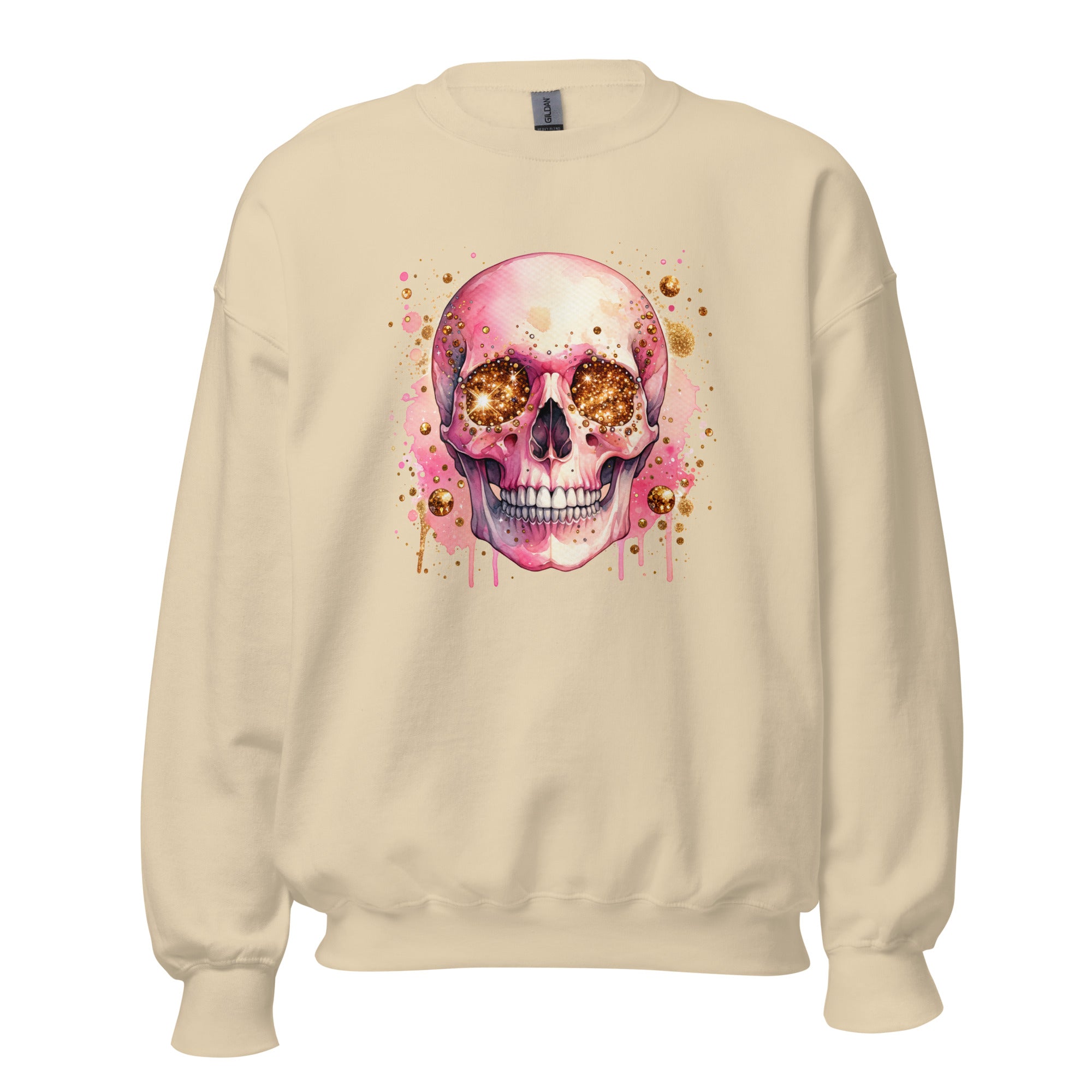 Pink Skull Unisex Sweatshirt