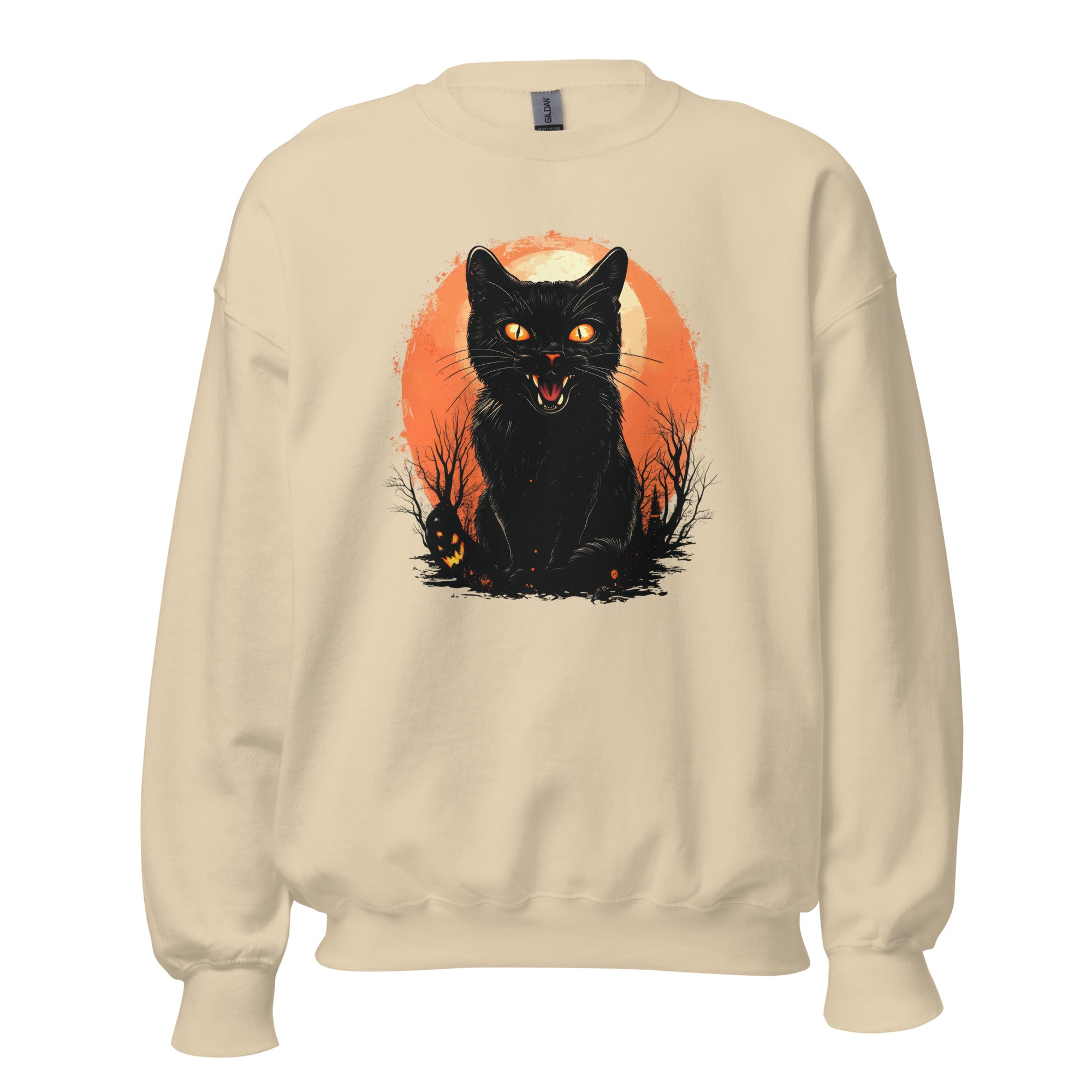 Black Cat Unisex Sweatshirt