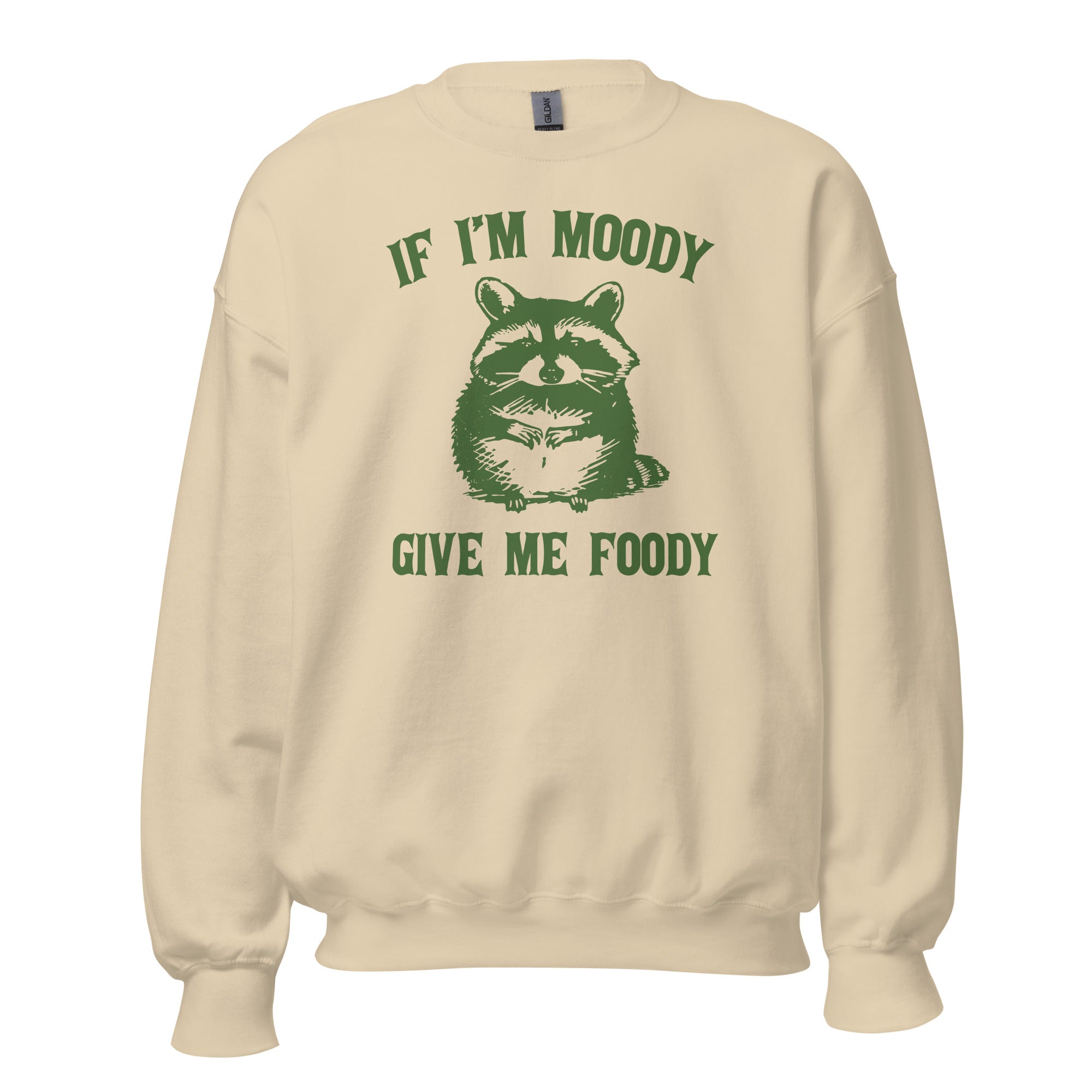 Moody Raccoon Unisex Sweatshirt