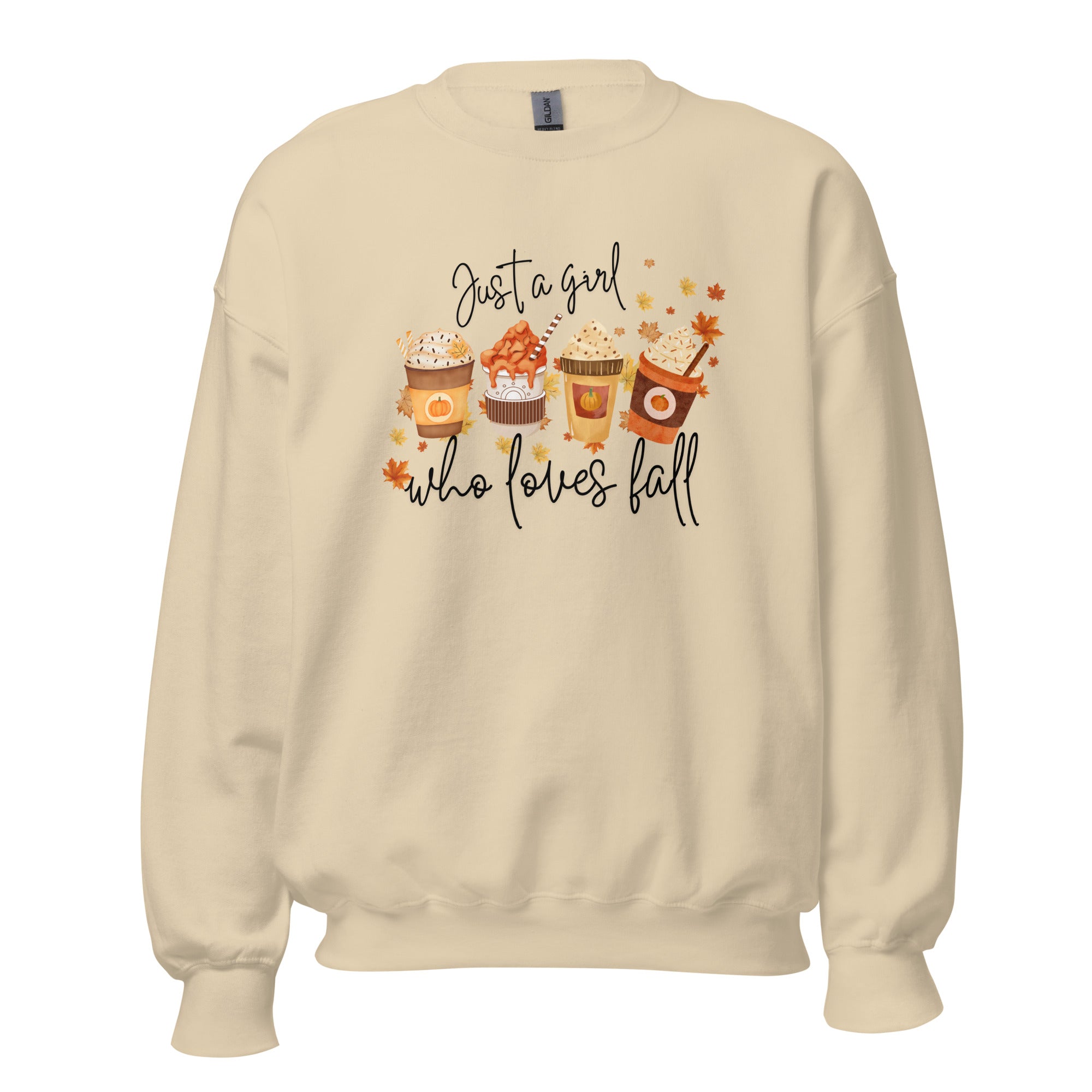 A Girl Who Loves Fall Unisex Sweatshirt