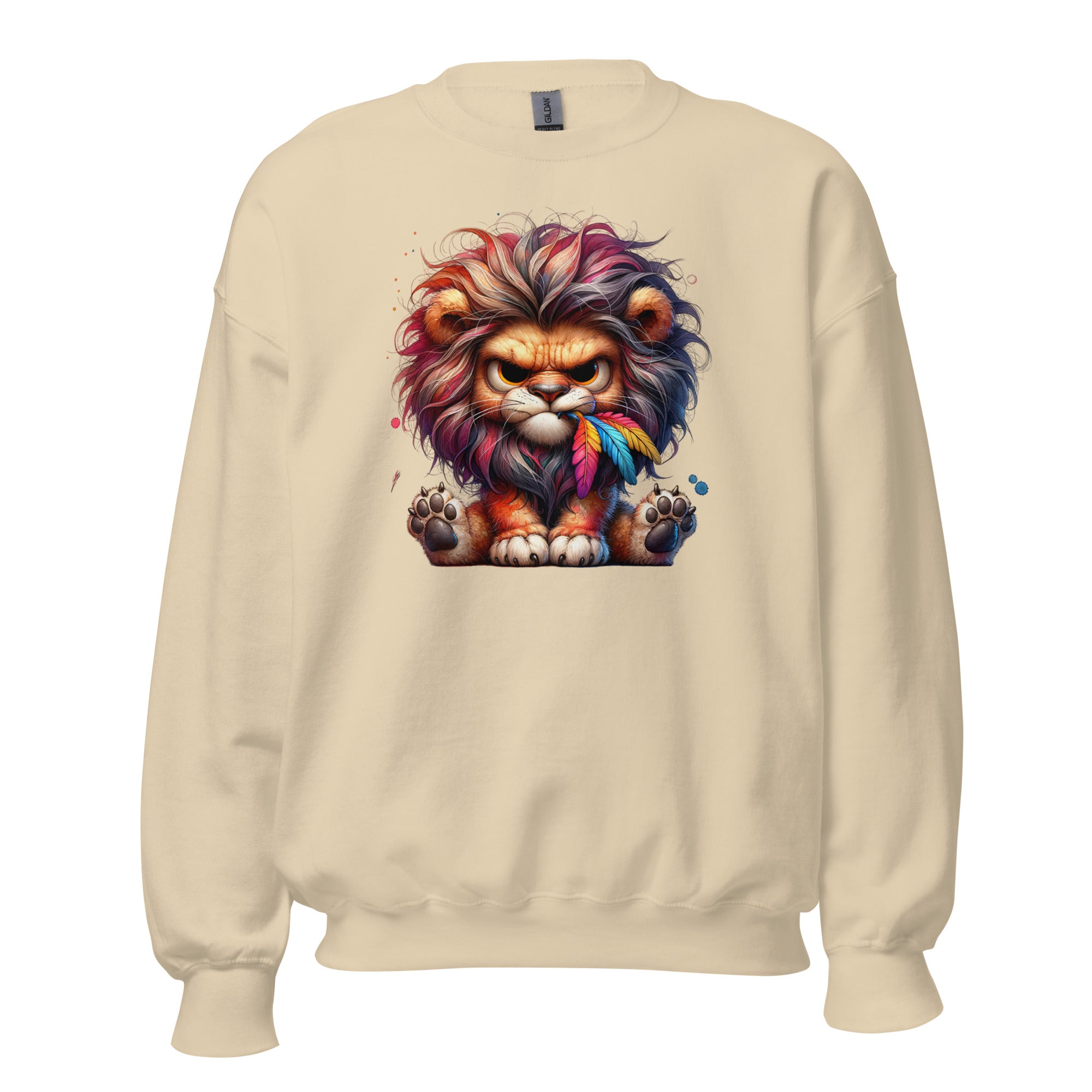 Angry Lion Unisex Sweatshirt