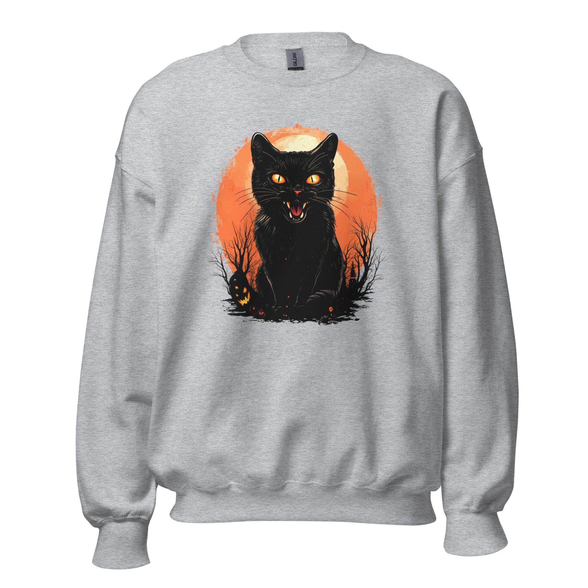 Black Cat Unisex Sweatshirt