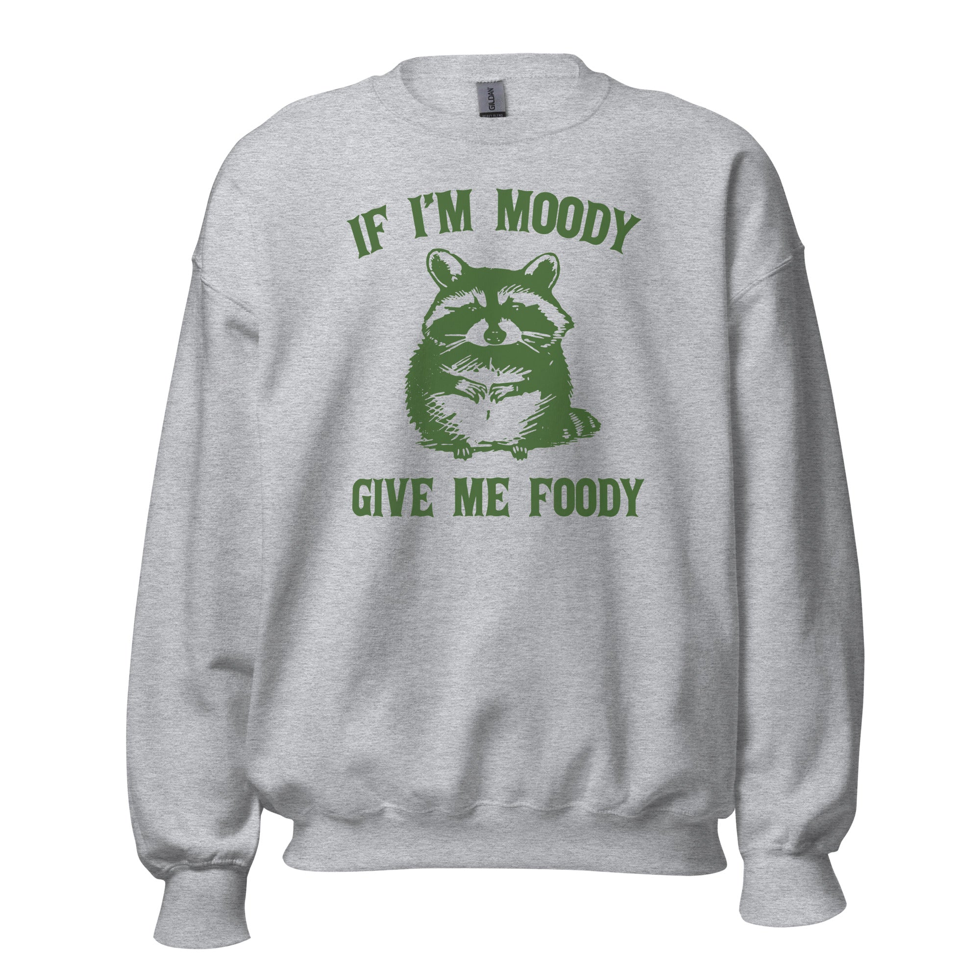 Moody Raccoon Unisex Sweatshirt