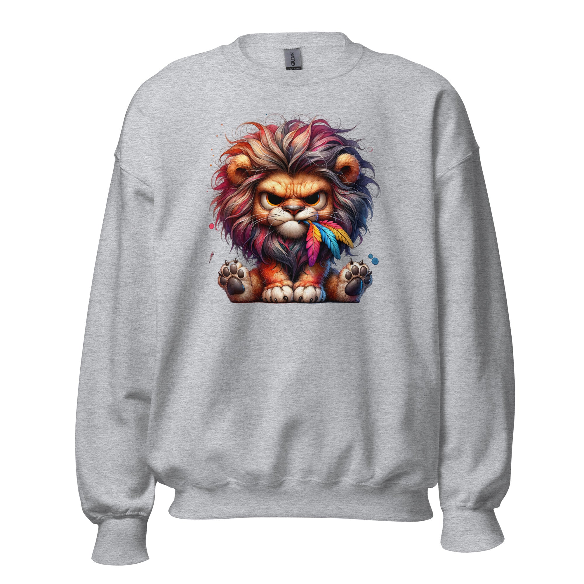 Angry Lion Unisex Sweatshirt