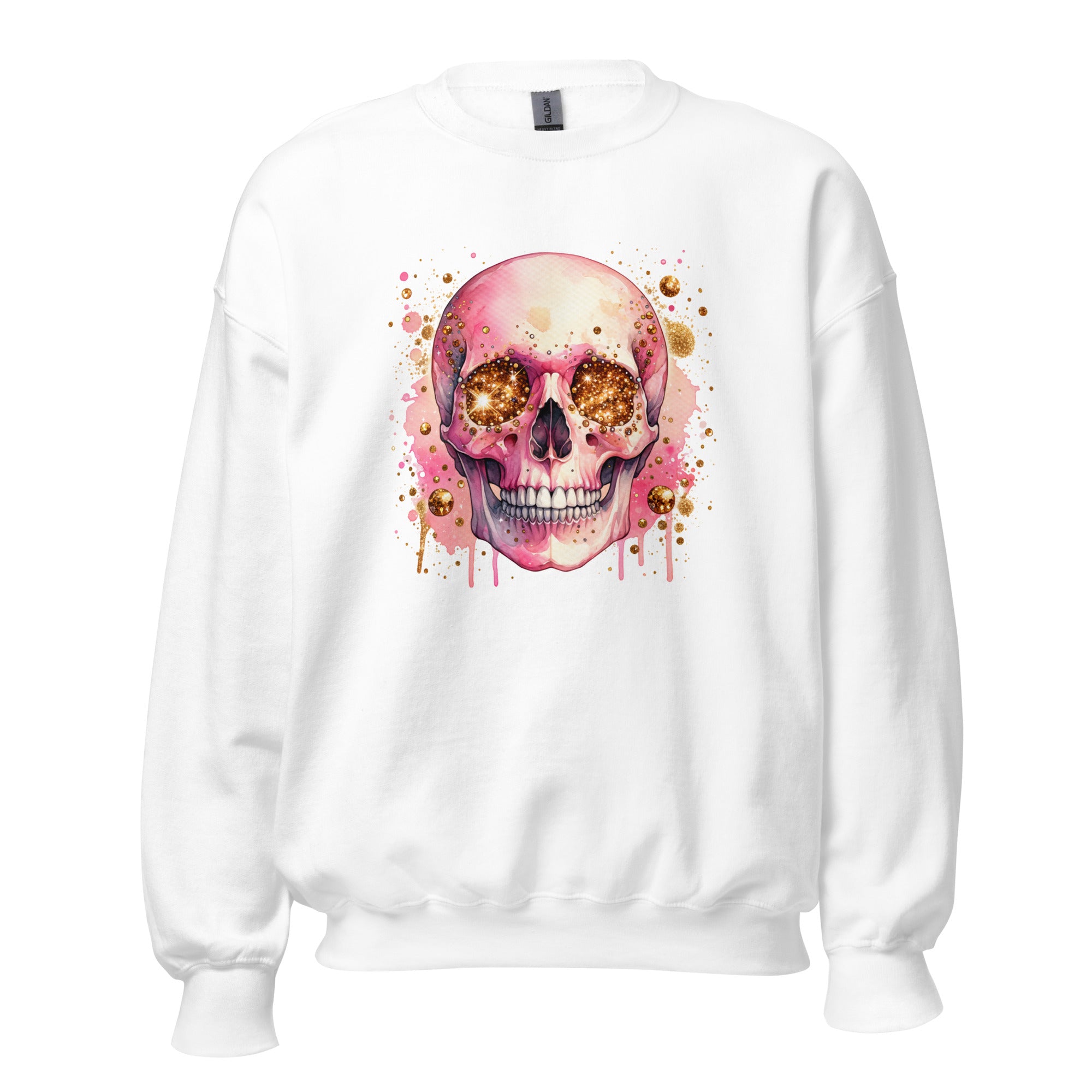 Pink Skull Unisex Sweatshirt