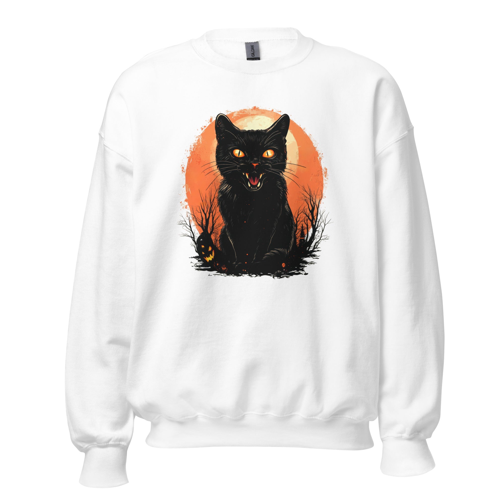 Black Cat Unisex Sweatshirt