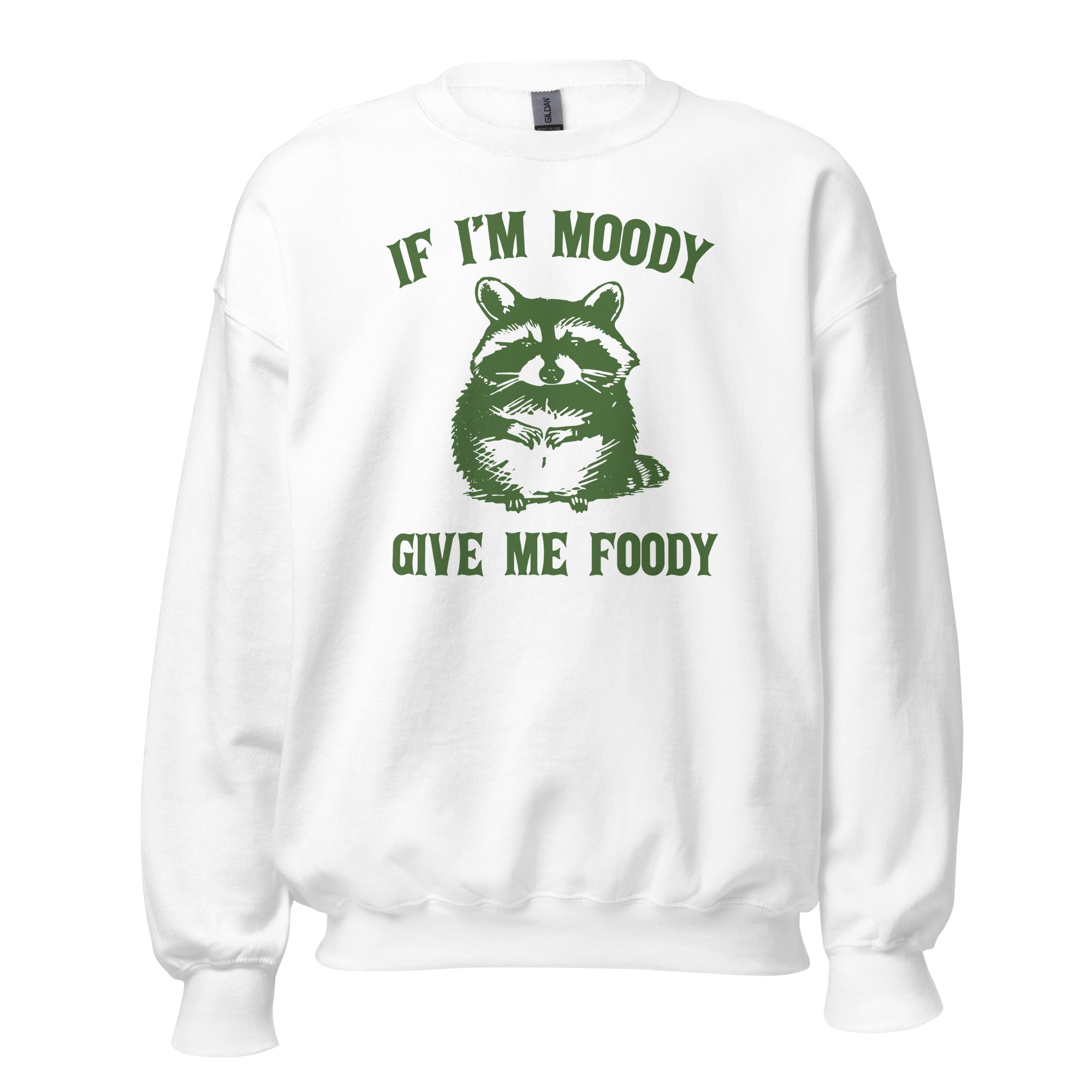 Moody Raccoon Unisex Sweatshirt