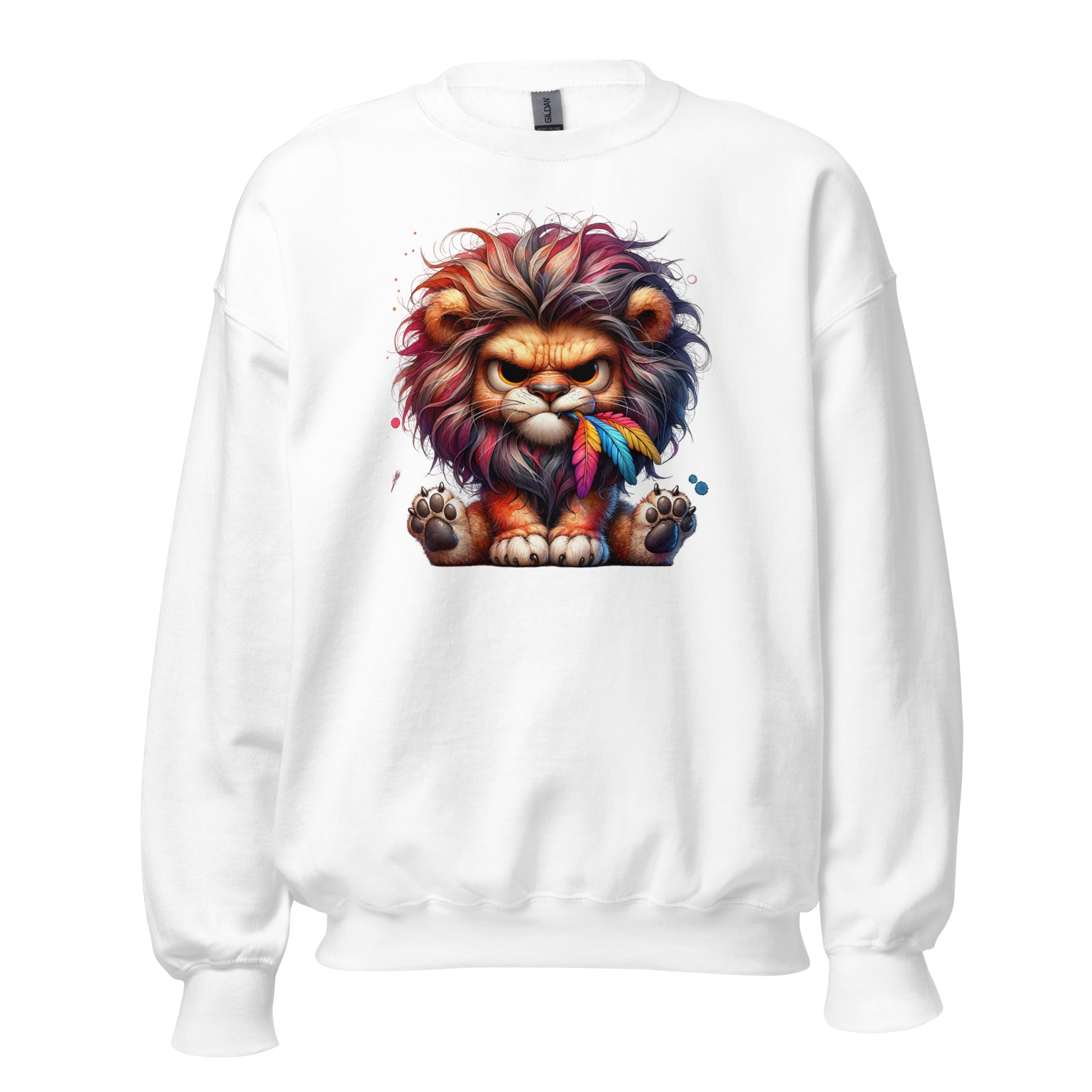 Angry Lion Unisex Sweatshirt