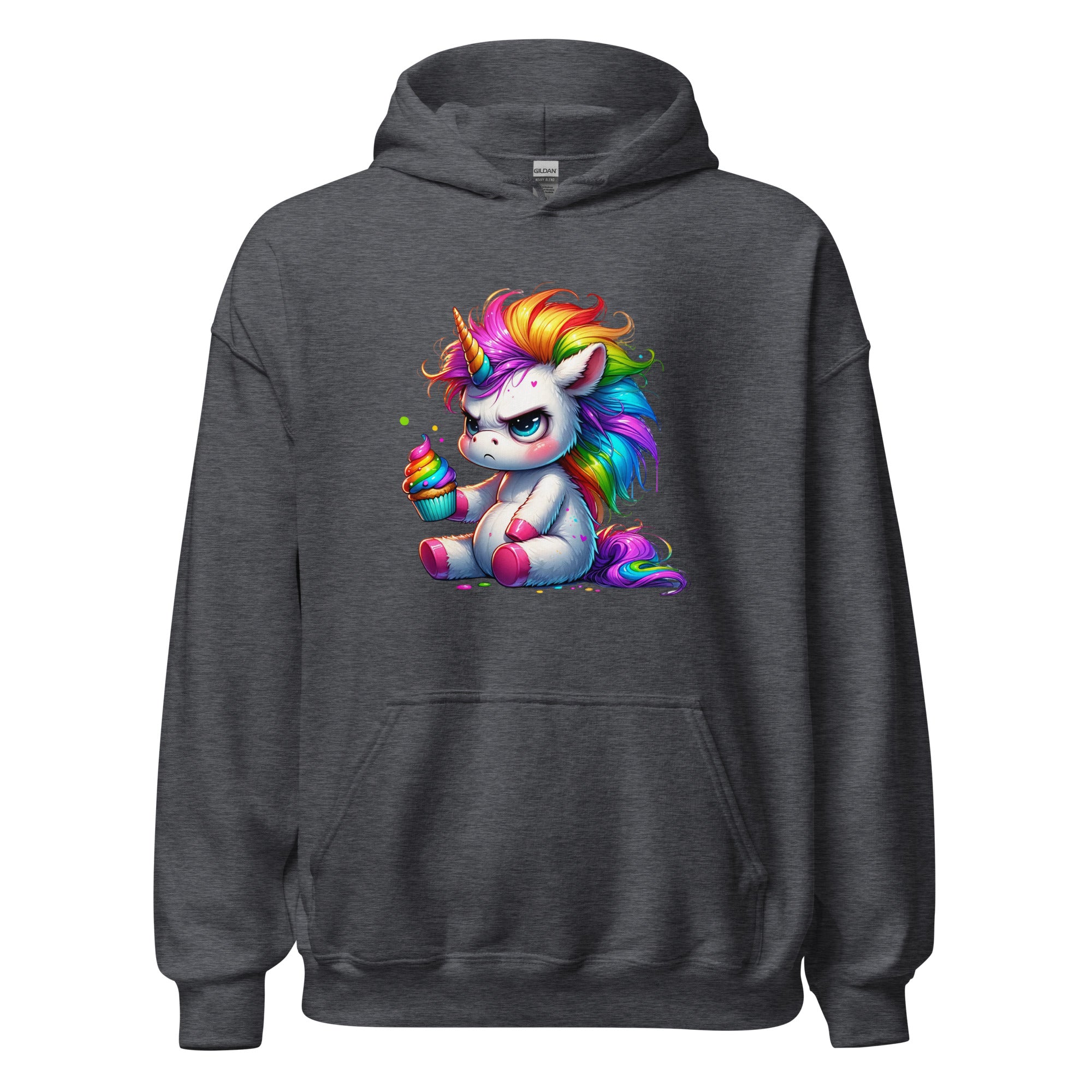 Angry Unicorn Unisex Hoodie