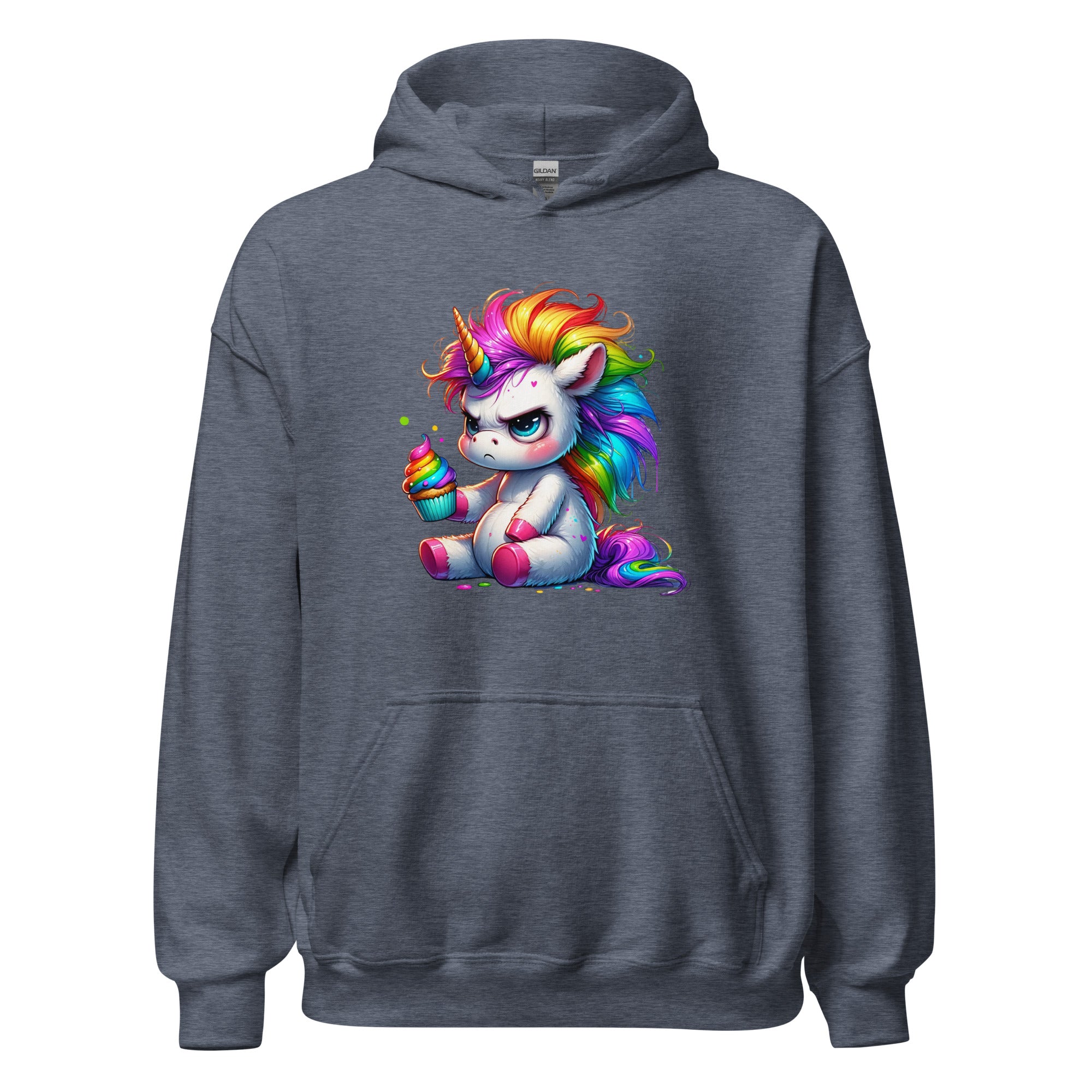 Angry Unicorn Unisex Hoodie