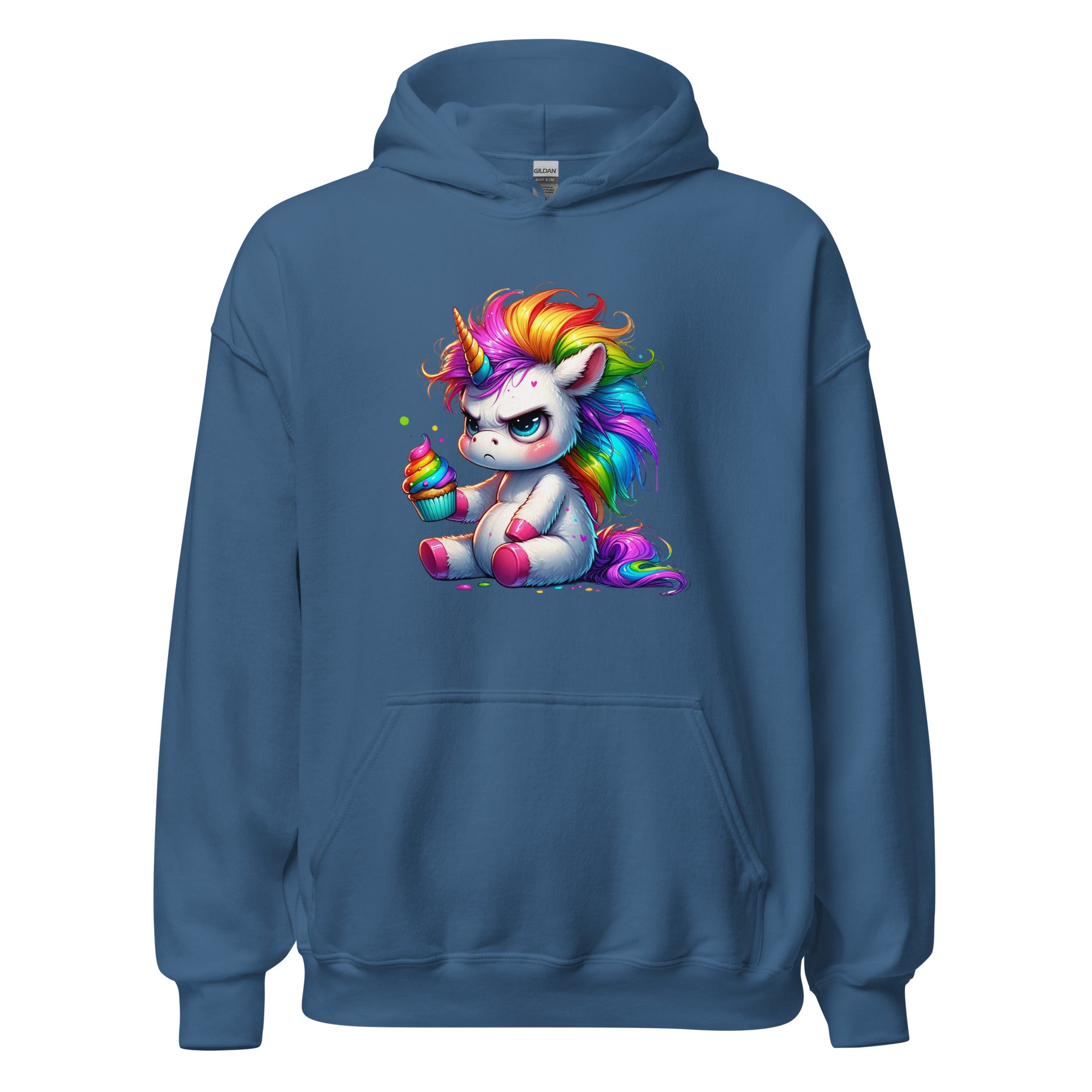 Angry Unicorn Unisex Hoodie