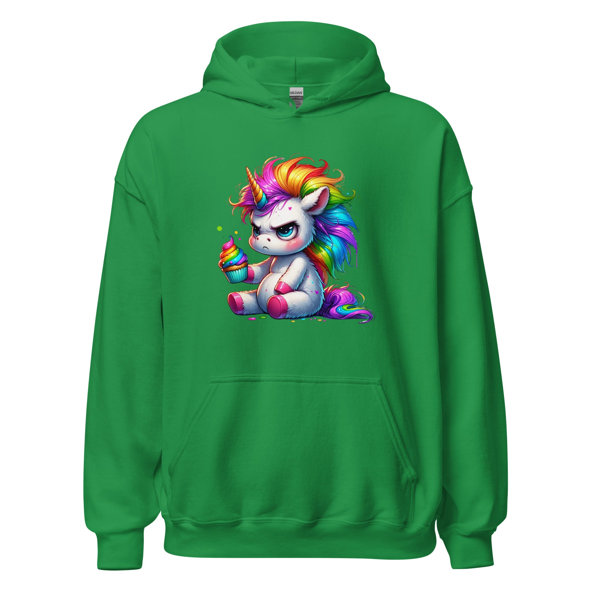 Angry Unicorn Unisex Hoodie