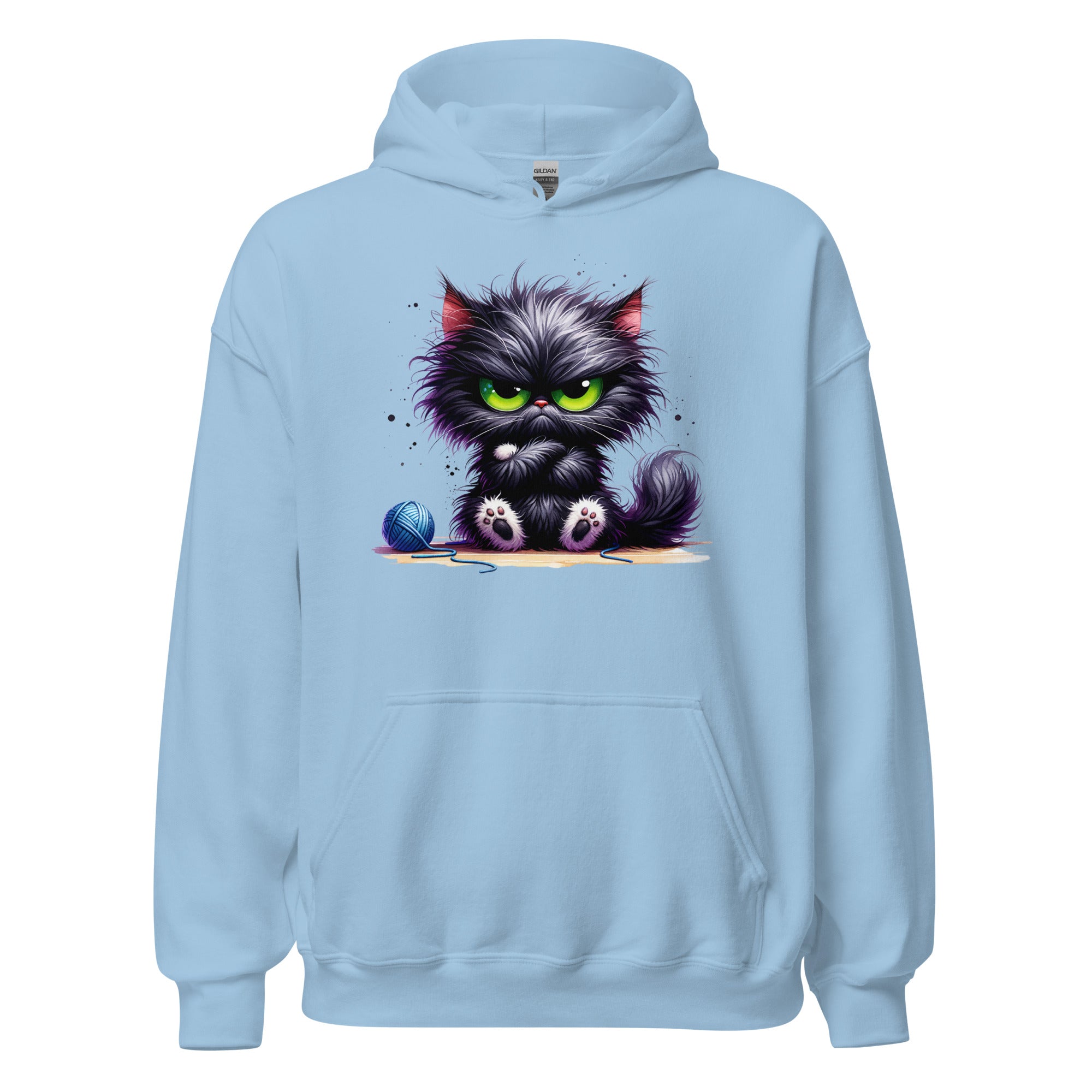 Angry Cat Unisex Hoodie