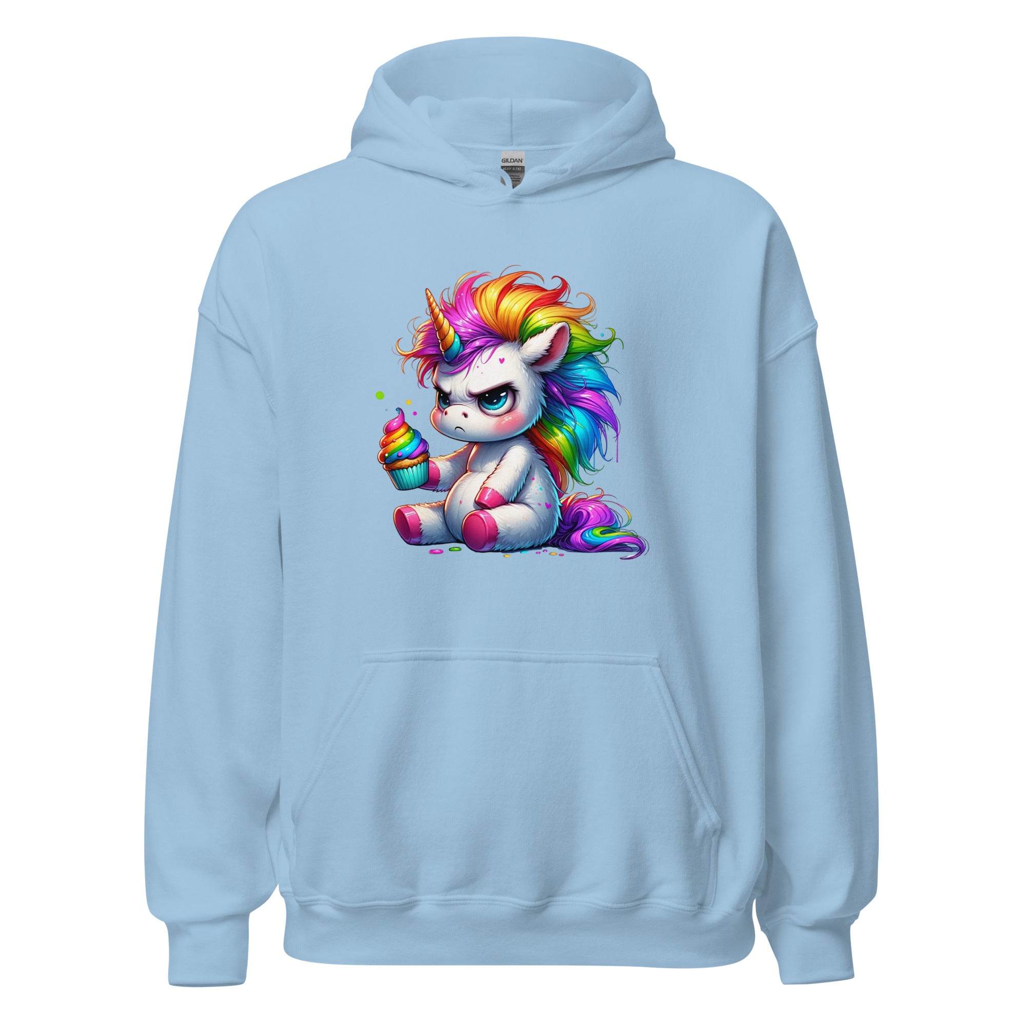 Angry Unicorn Unisex Hoodie