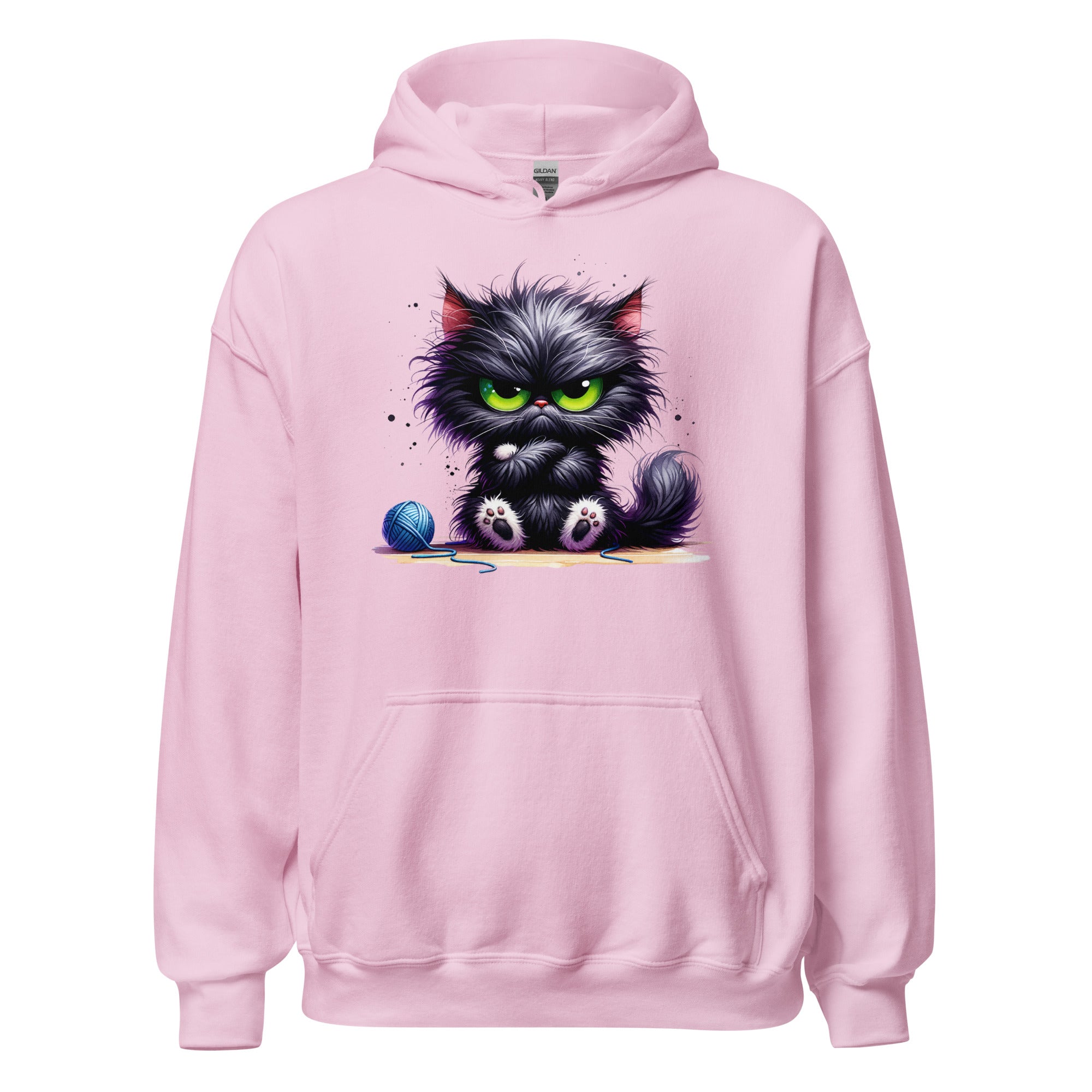 Angry Cat Unisex Hoodie