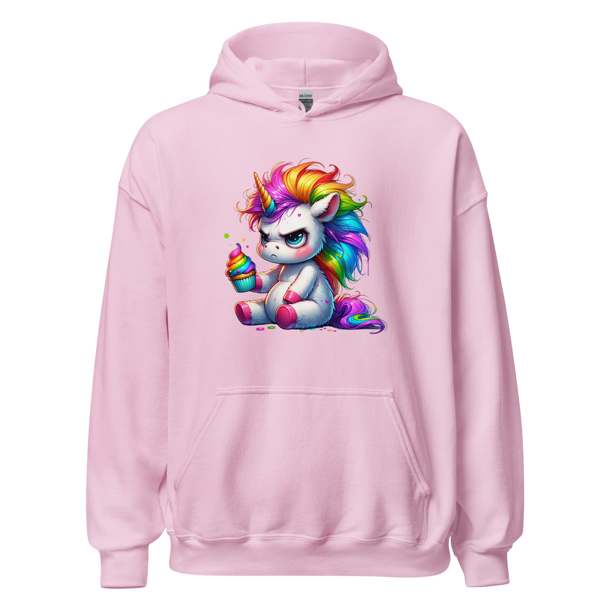 Angry Unicorn Unisex Hoodie