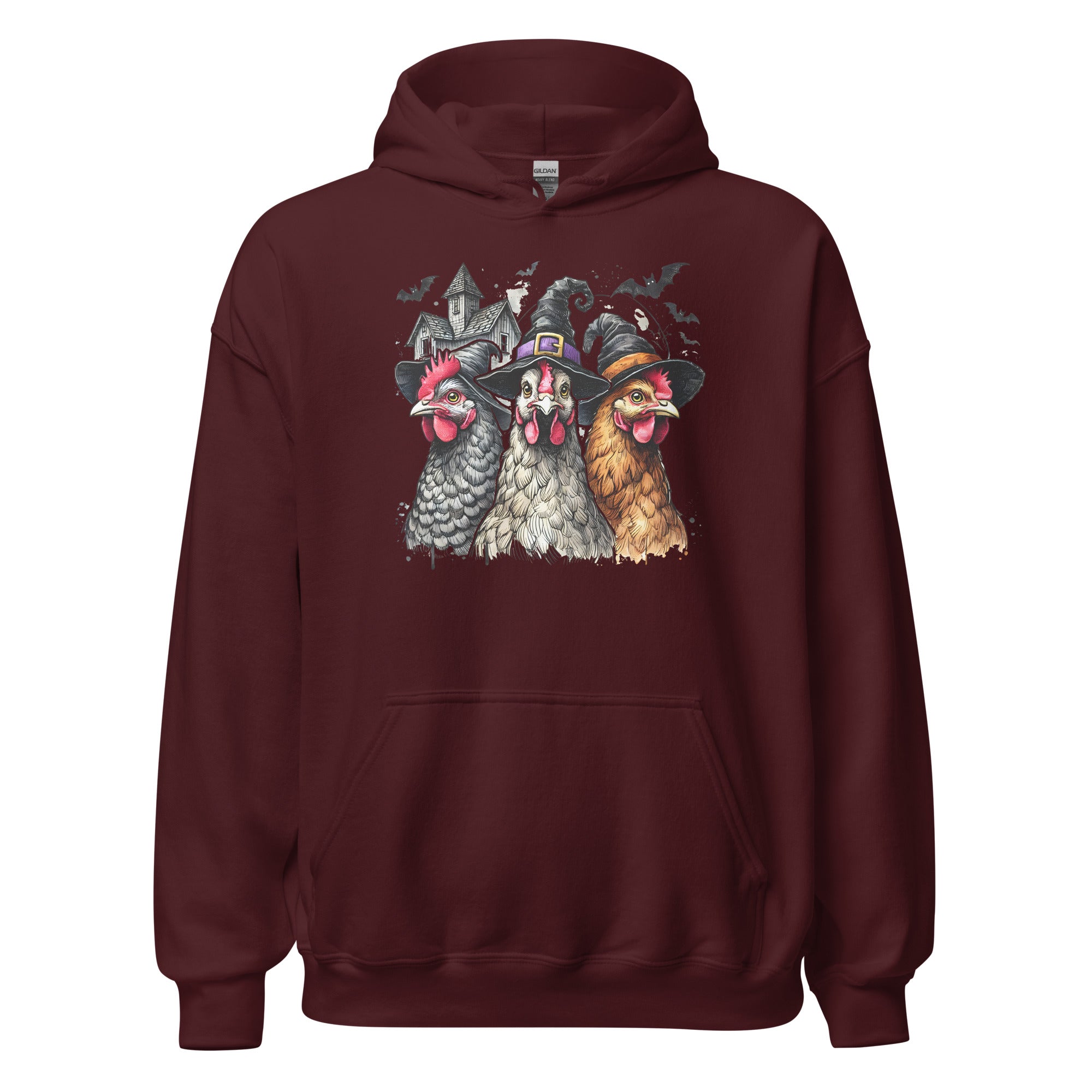 Halloween Hens Unisex Hoodie