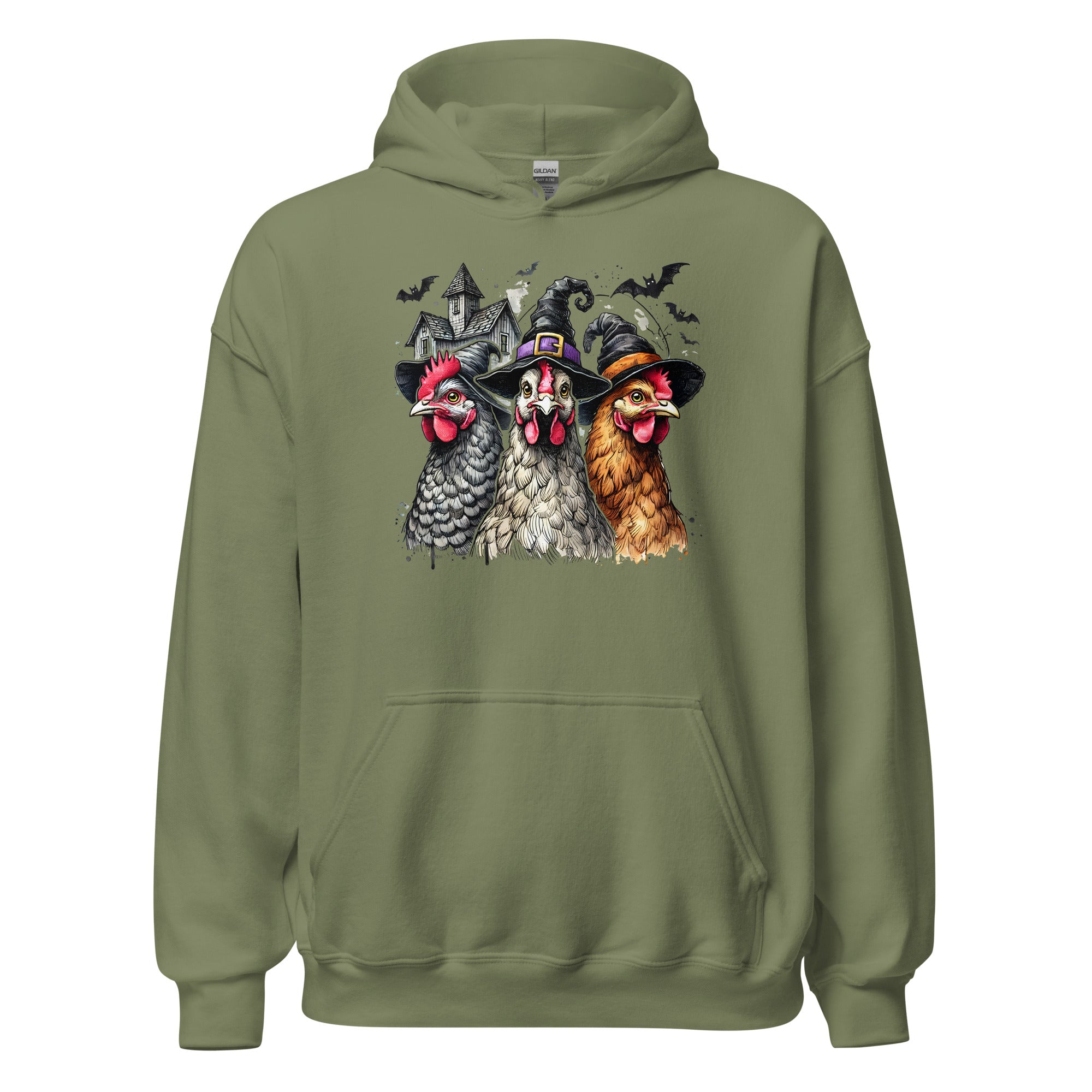 Halloween Hens Unisex Hoodie